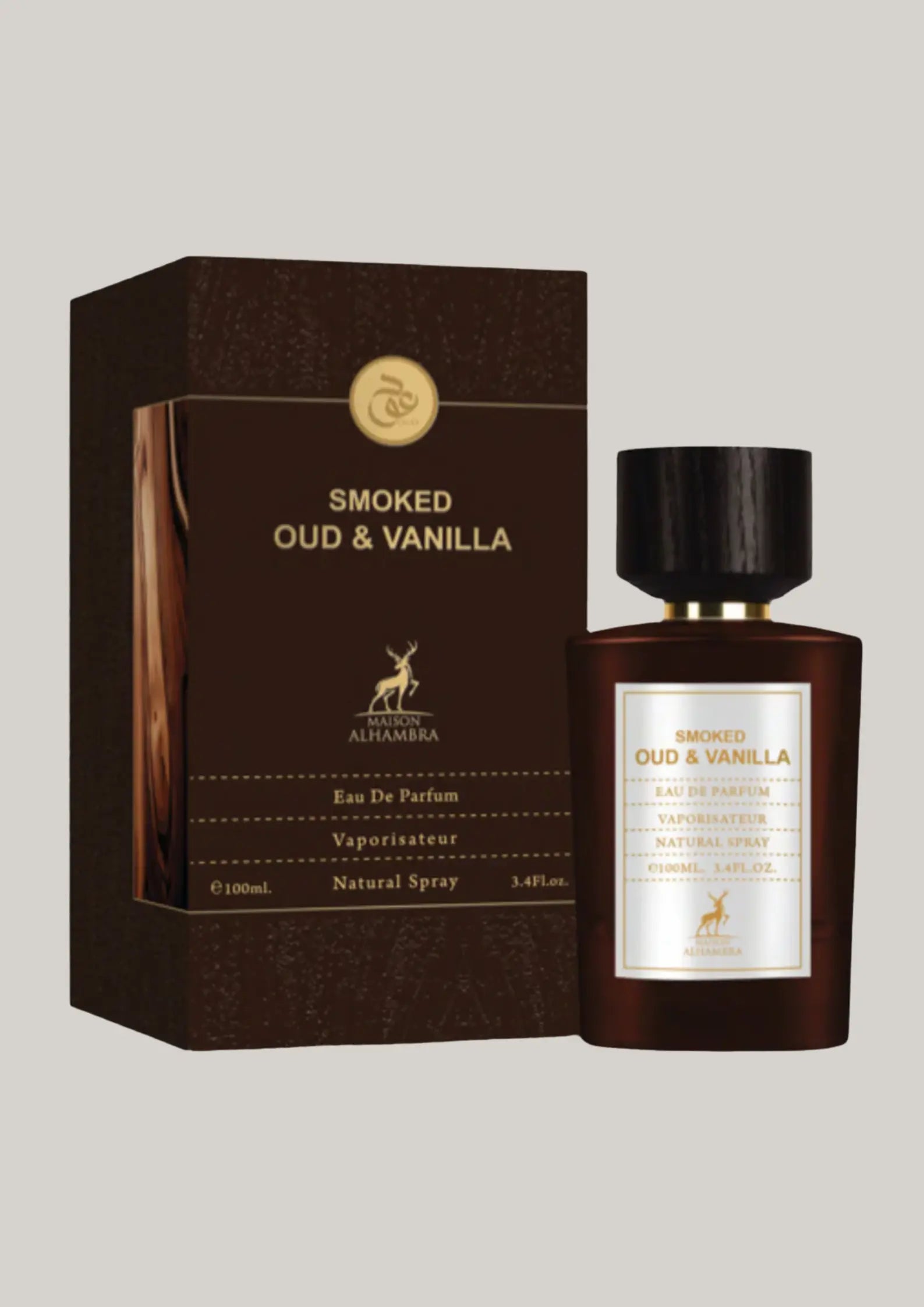 Eau de parfum Smoked Oud & Vanilla - Maison Alhambra 100 ML Inspiration : Vanille Fatale - Tom Ford