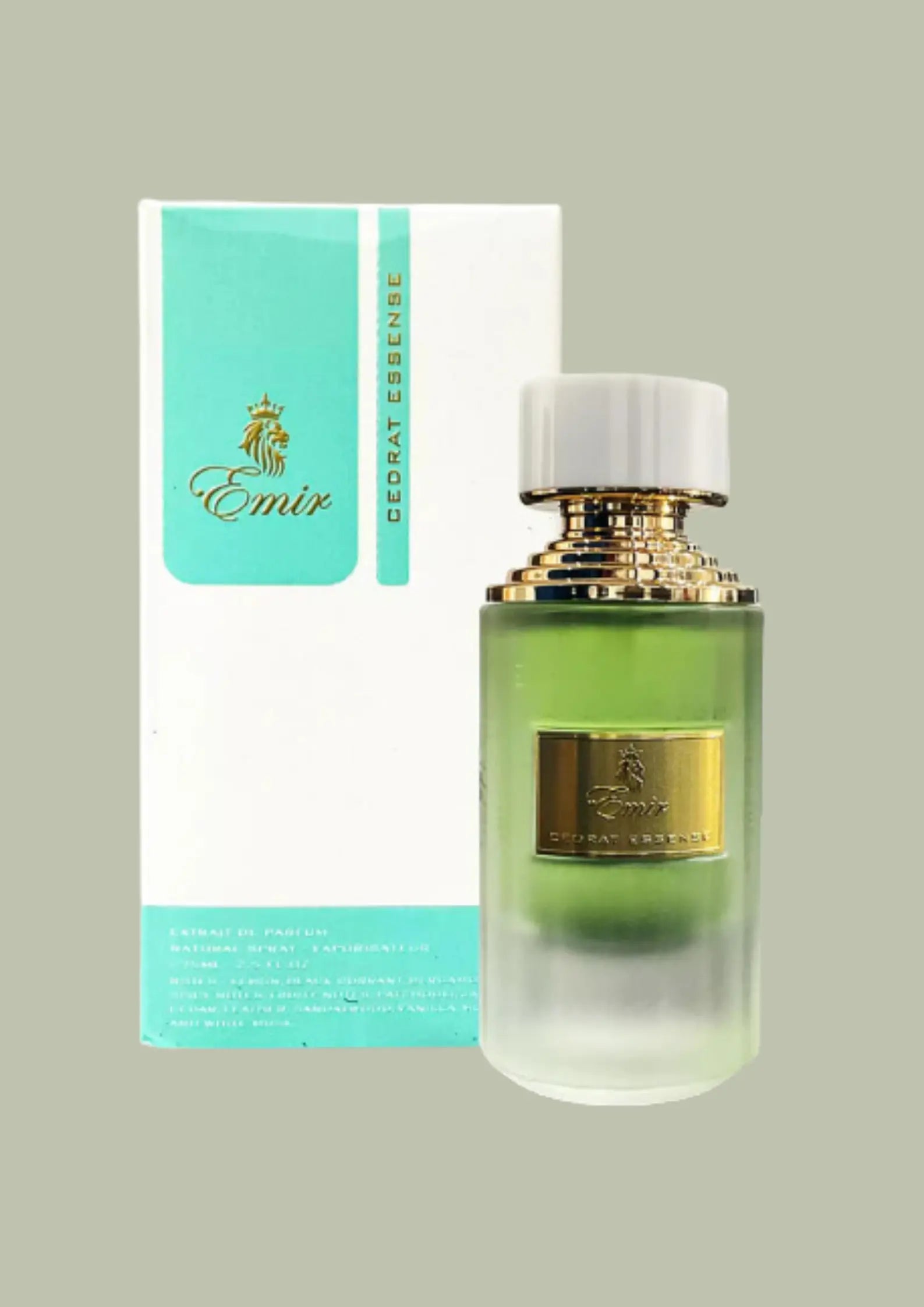 Extrait de Parfum Cédrat Essence - Emir 75 ML Inspiration : Cédrat Boisé - Mancera