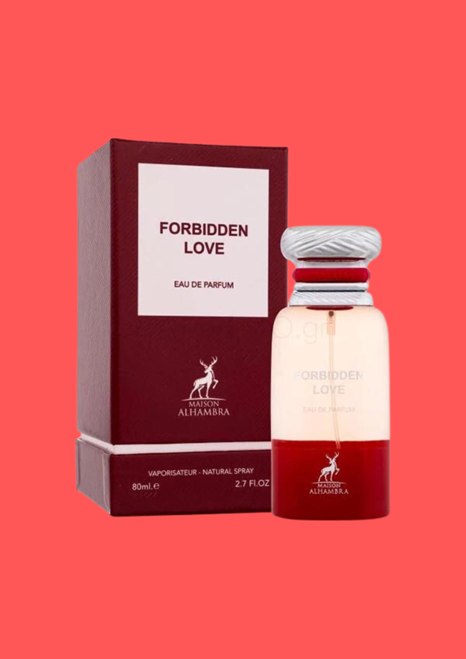 <tc>Eau de Parfum</tc> <tc>Forbidden Love</tc> - <tc>Maison Alhambra</tc> 80 ML