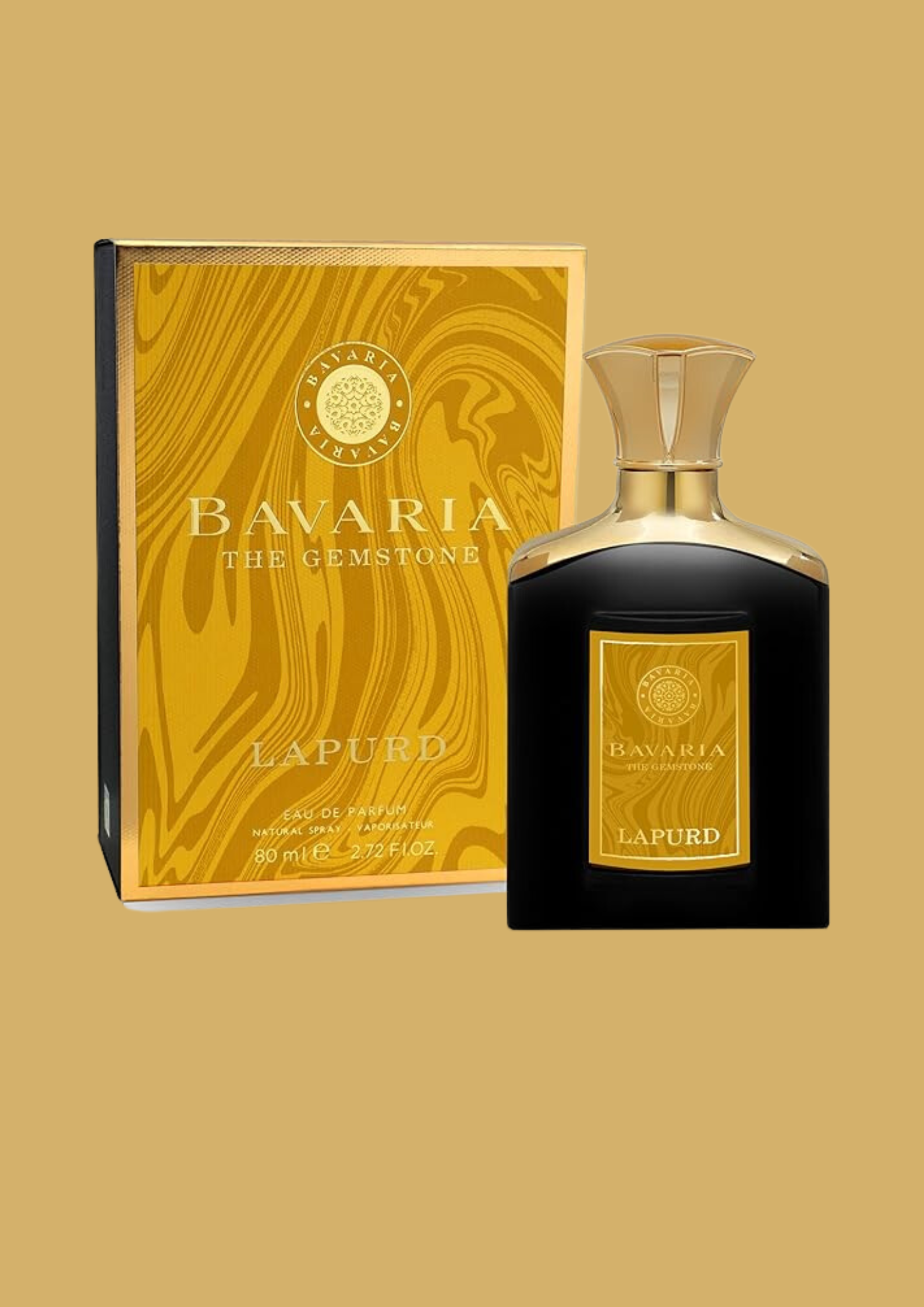 <tc>Eau de Parfum</tc> <tc>Bavaria The Gemstone Lapurd</tc> - <tc>Fragrance World</tc> 80 ML