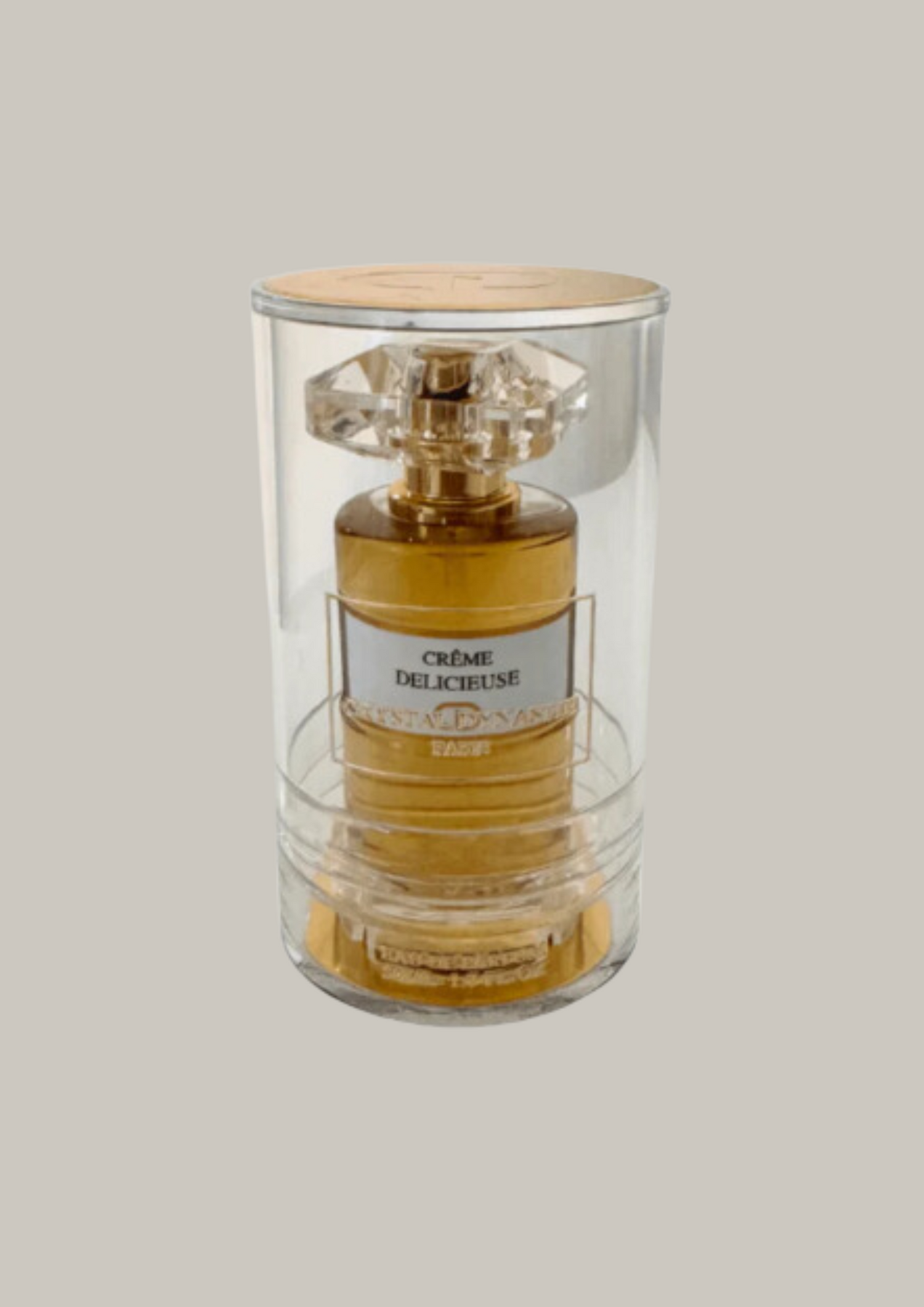 <tc>Eau de Parfum</tc> <tc>Crème délicieuse</tc> - <tc>Crystal dynastie</tc> 50 ML