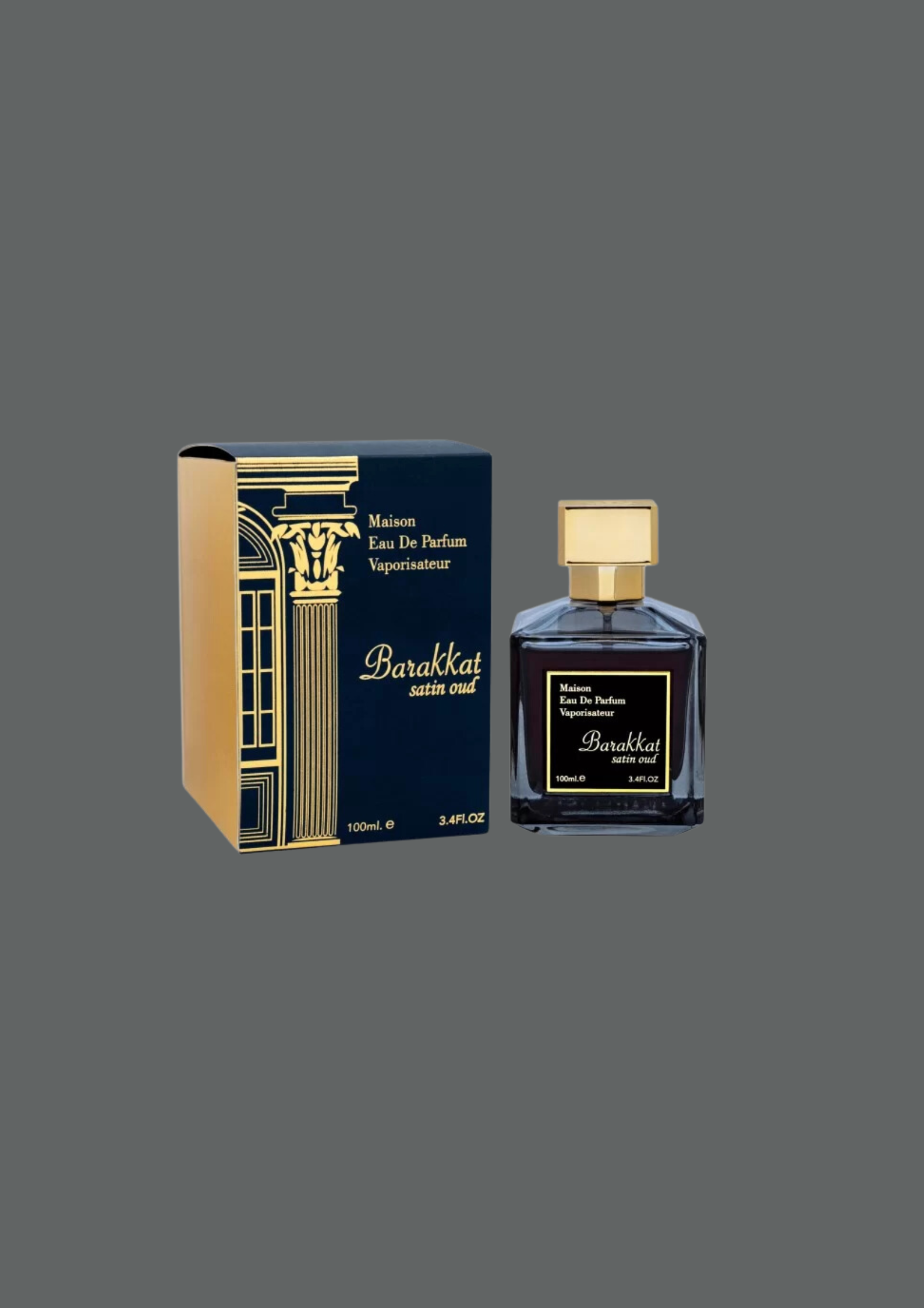 <tc>Eau de Parfum</tc> <tc>Barakkat Satin Oud</tc> - <tc>Fragrance World</tc> 100 ML