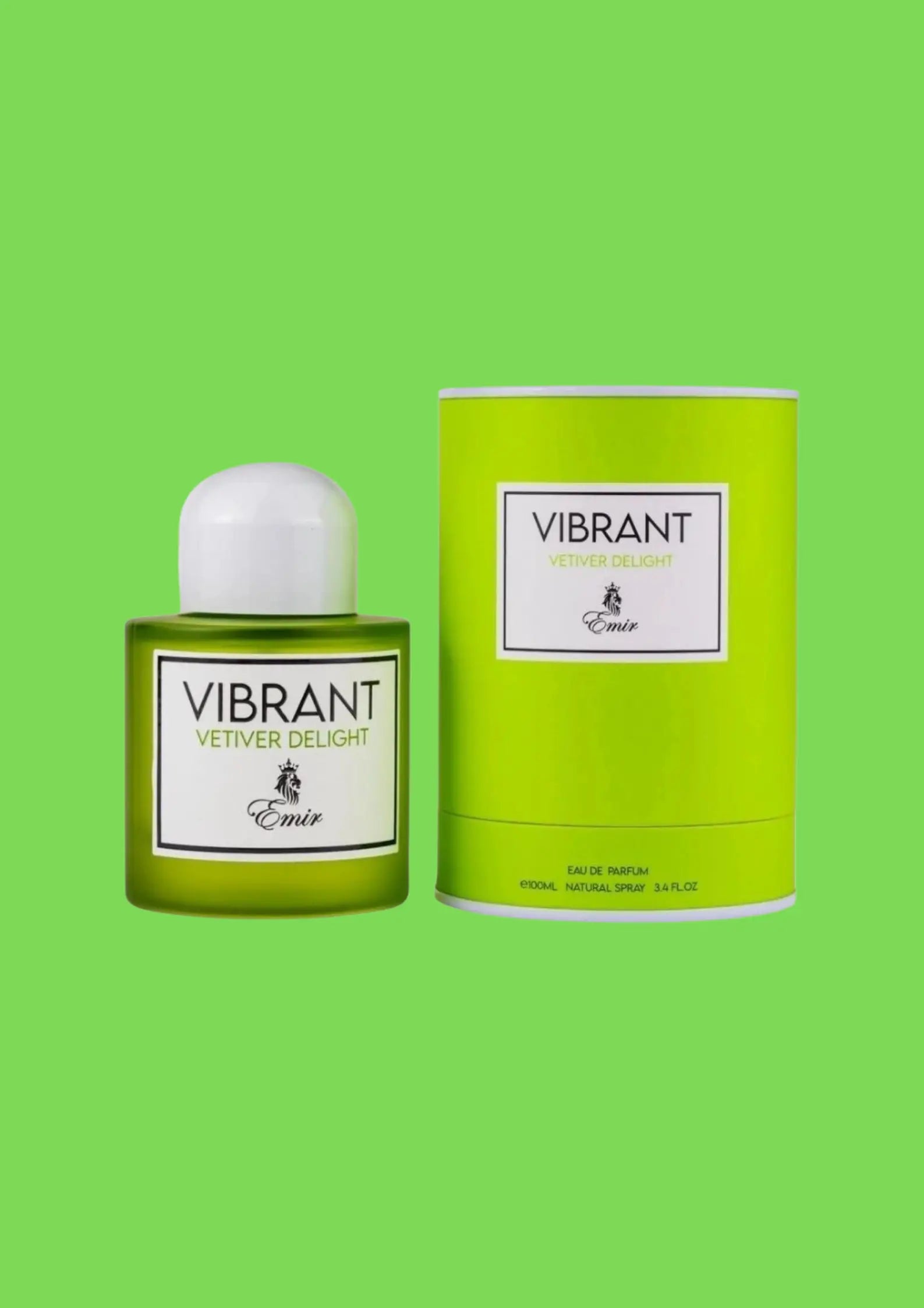 Eau de Parfum Vibrant Vétiver Delight - Emir 100 ML Inspiration : Bal d&