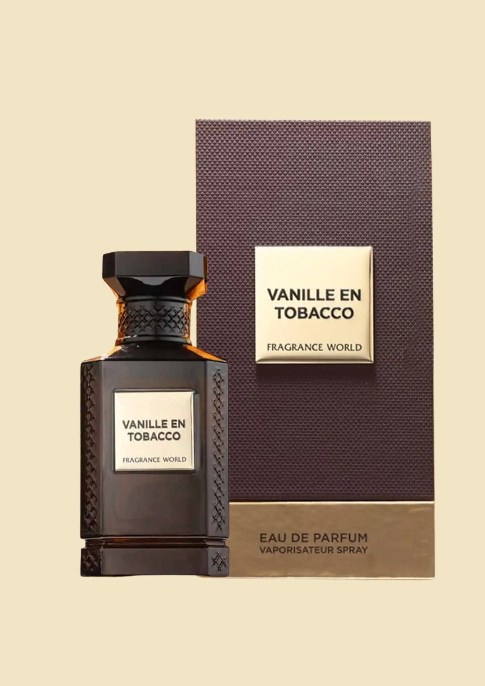 Eau de Parfum Vanille en Tobacco - Fragrance World 150 ML Inspiration : Tobacco Vanille - Tom Ford