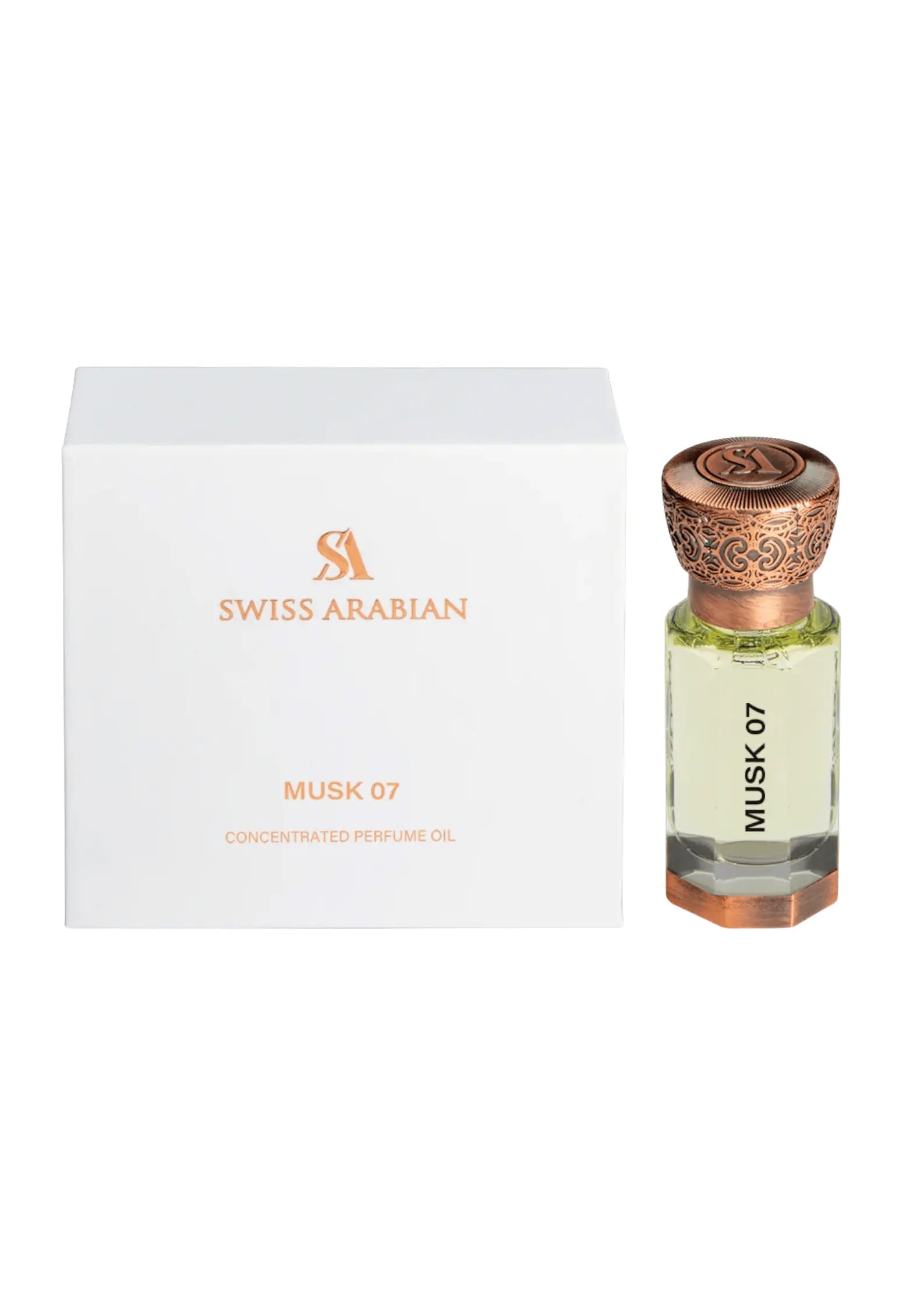 Huile Parfumé MUSK 07 - Swiss Arabian 12 ML Swiss Arabian