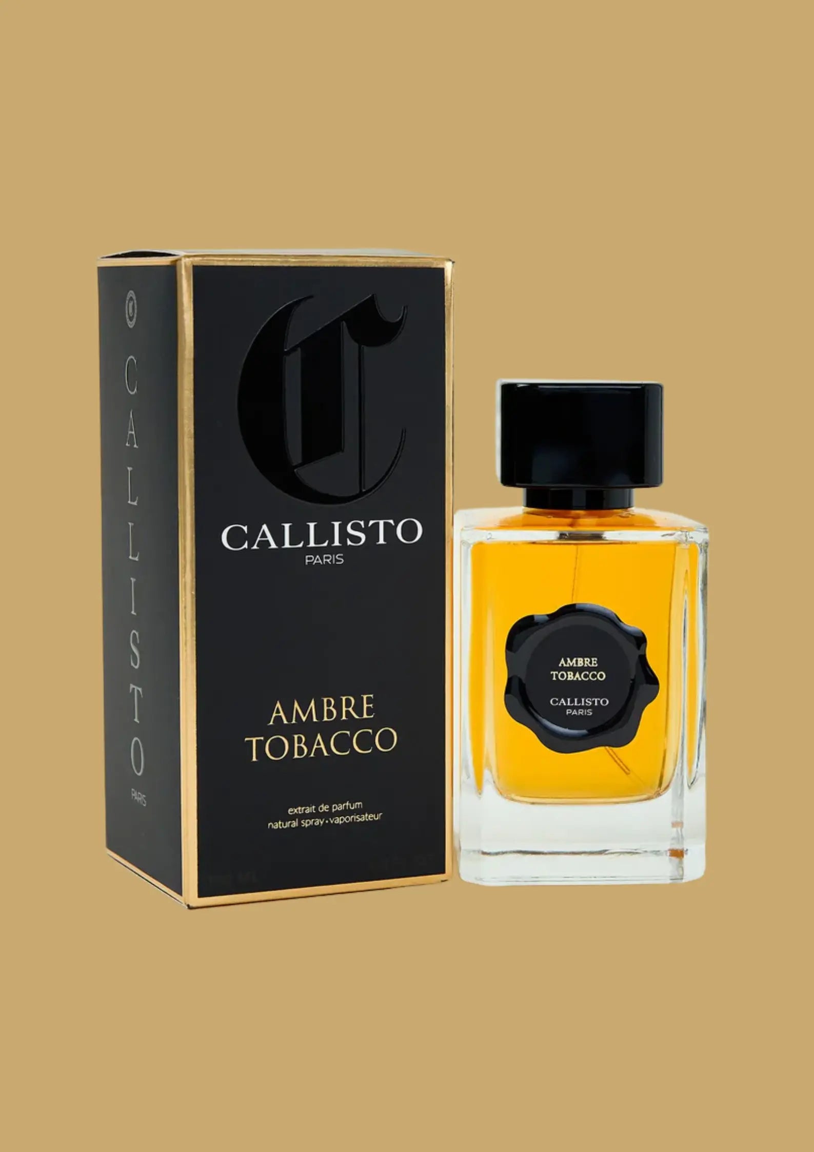 Extrait de Parfum Ambre Tobacco - Callisto 100 ML Inspiration : Création