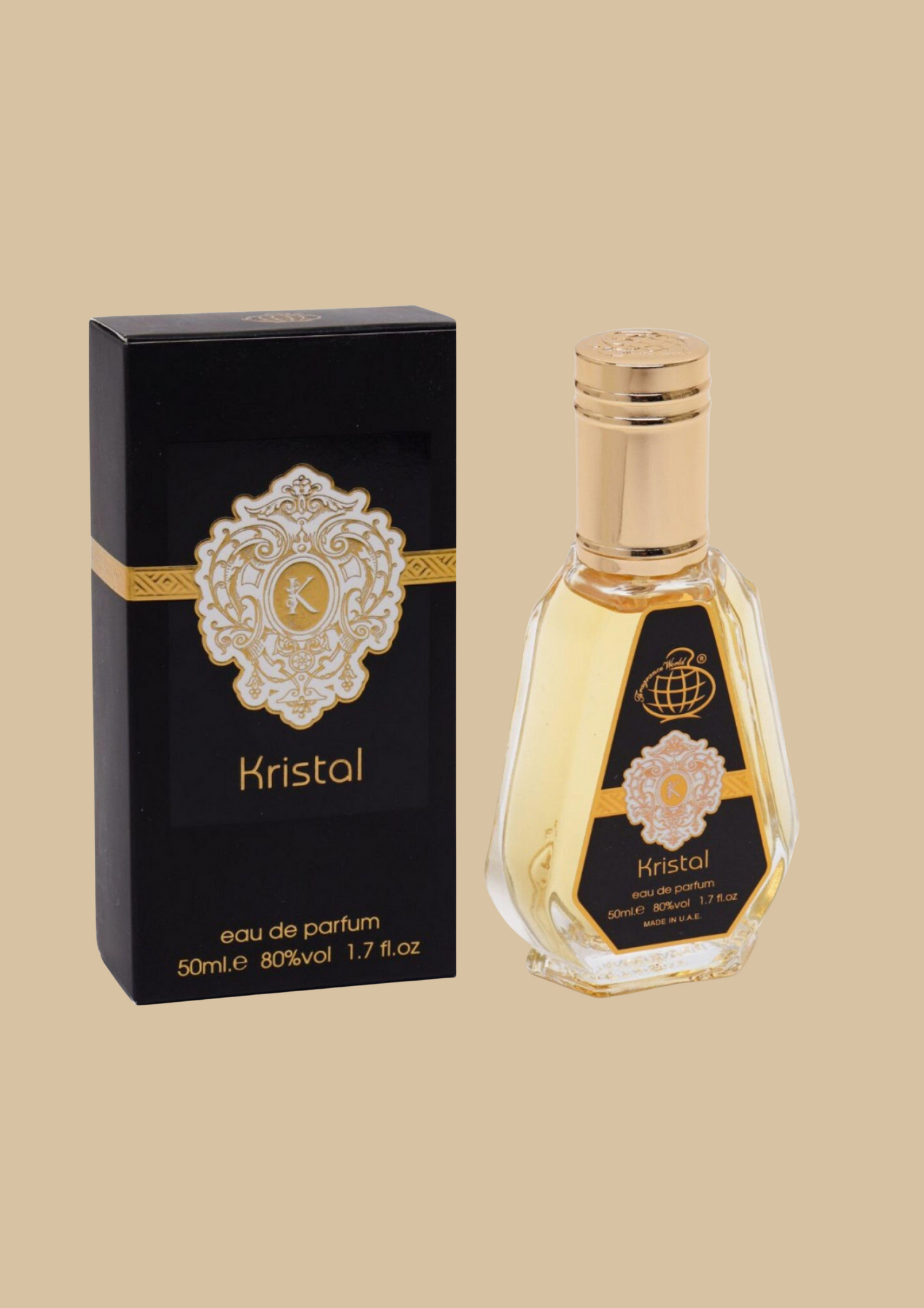 Eau de parfum Kristal - Fragrance World 50 ML