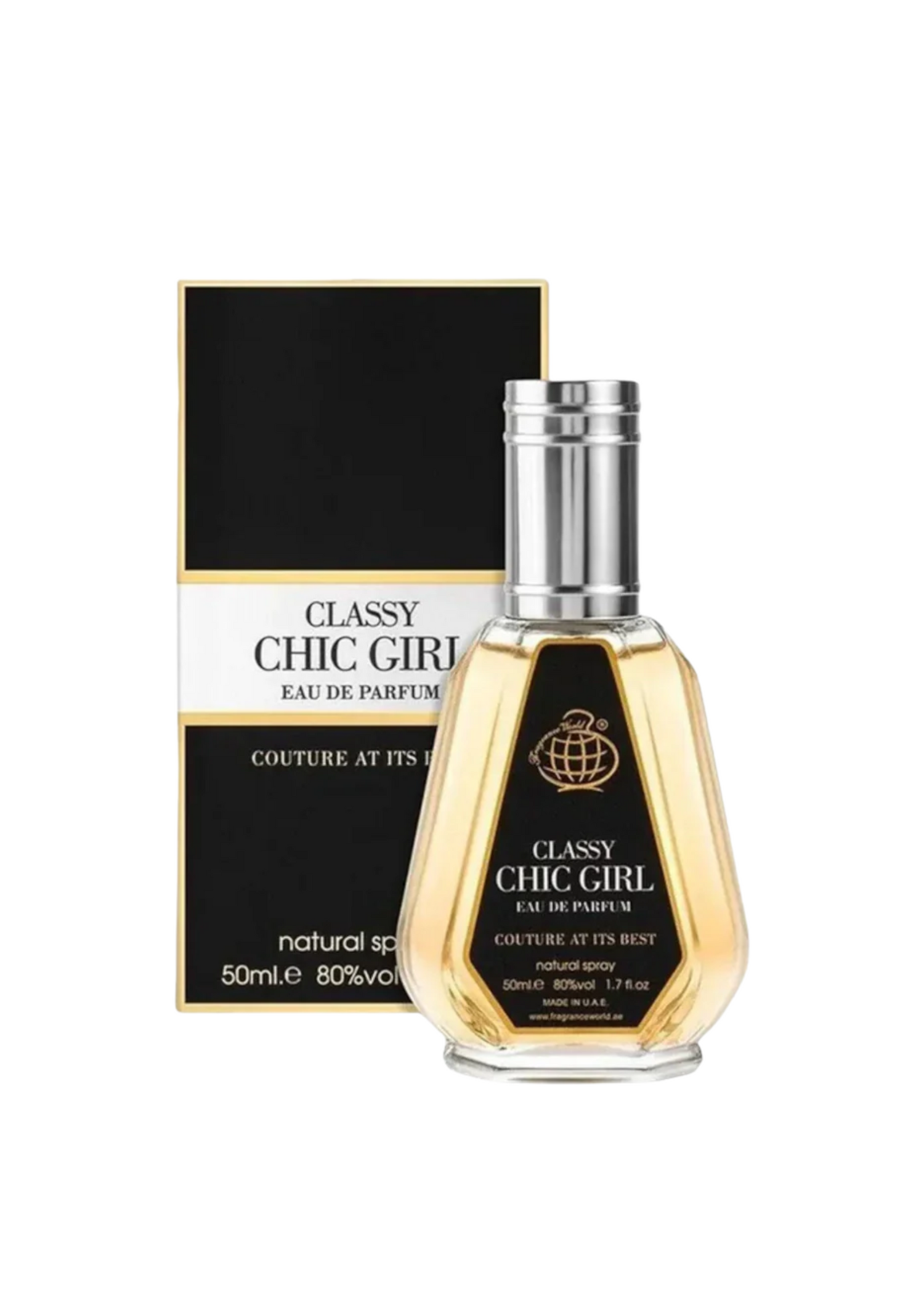 Eau de parfum Classy Chic Girl - Fragrance World 50 ML