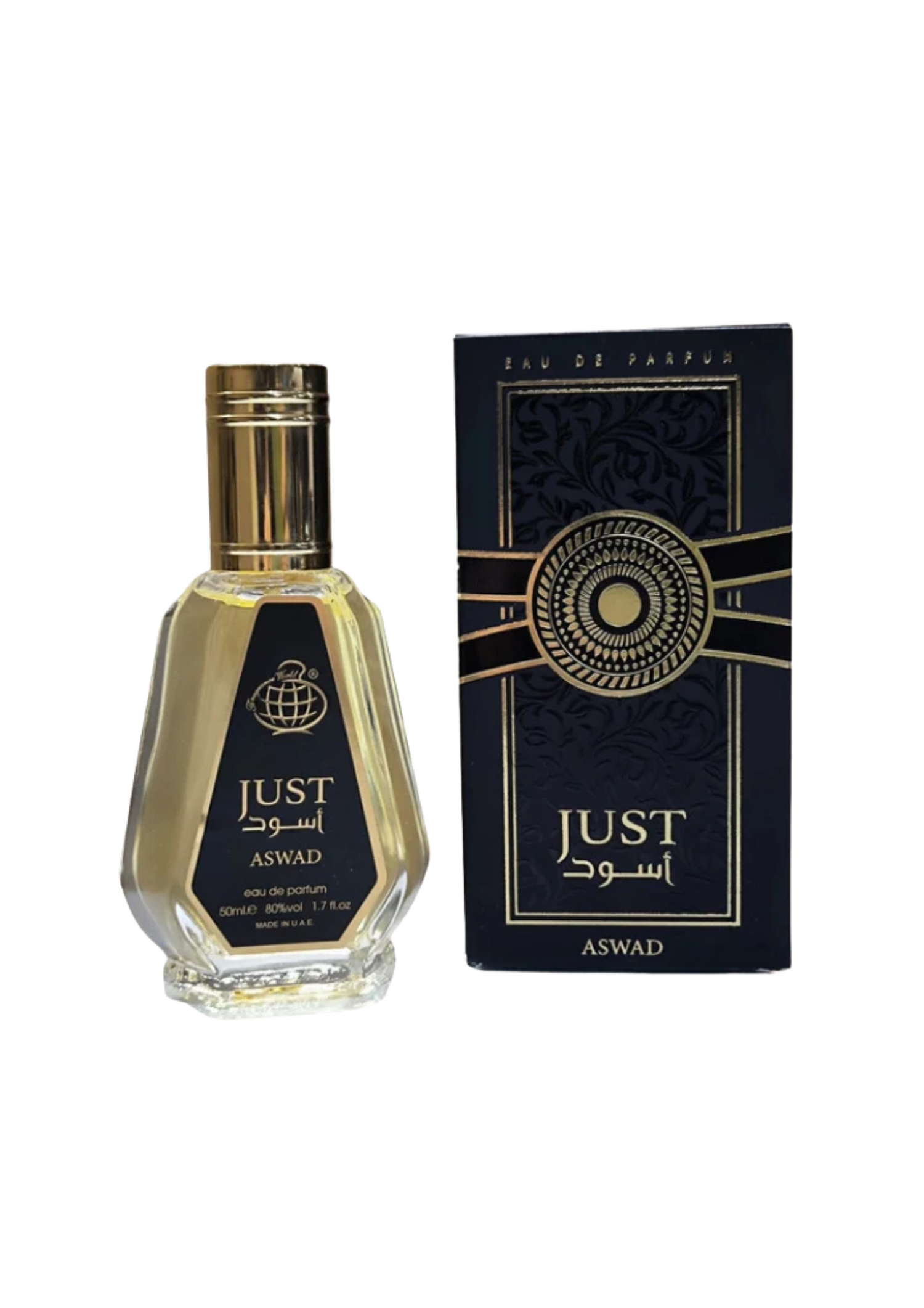Eau de parfum Just Aswad - Fragrance World 50 ML