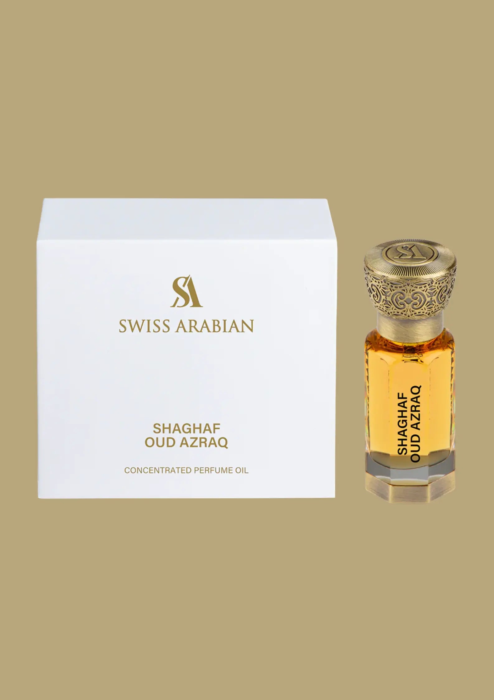 Huile Parfumé OUD AZRAQ - Swiss Arabian 12 ML Swiss Arabian
