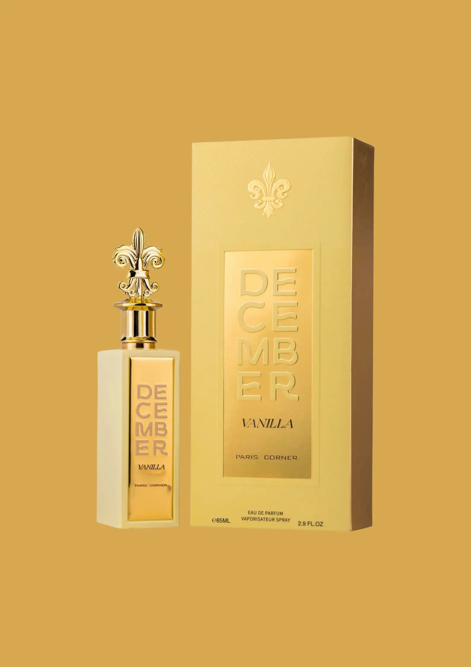 Eau de Parfum December Vanilla - Paris Corner 85 ML Inspiration : Vanilla Royal - Kayali