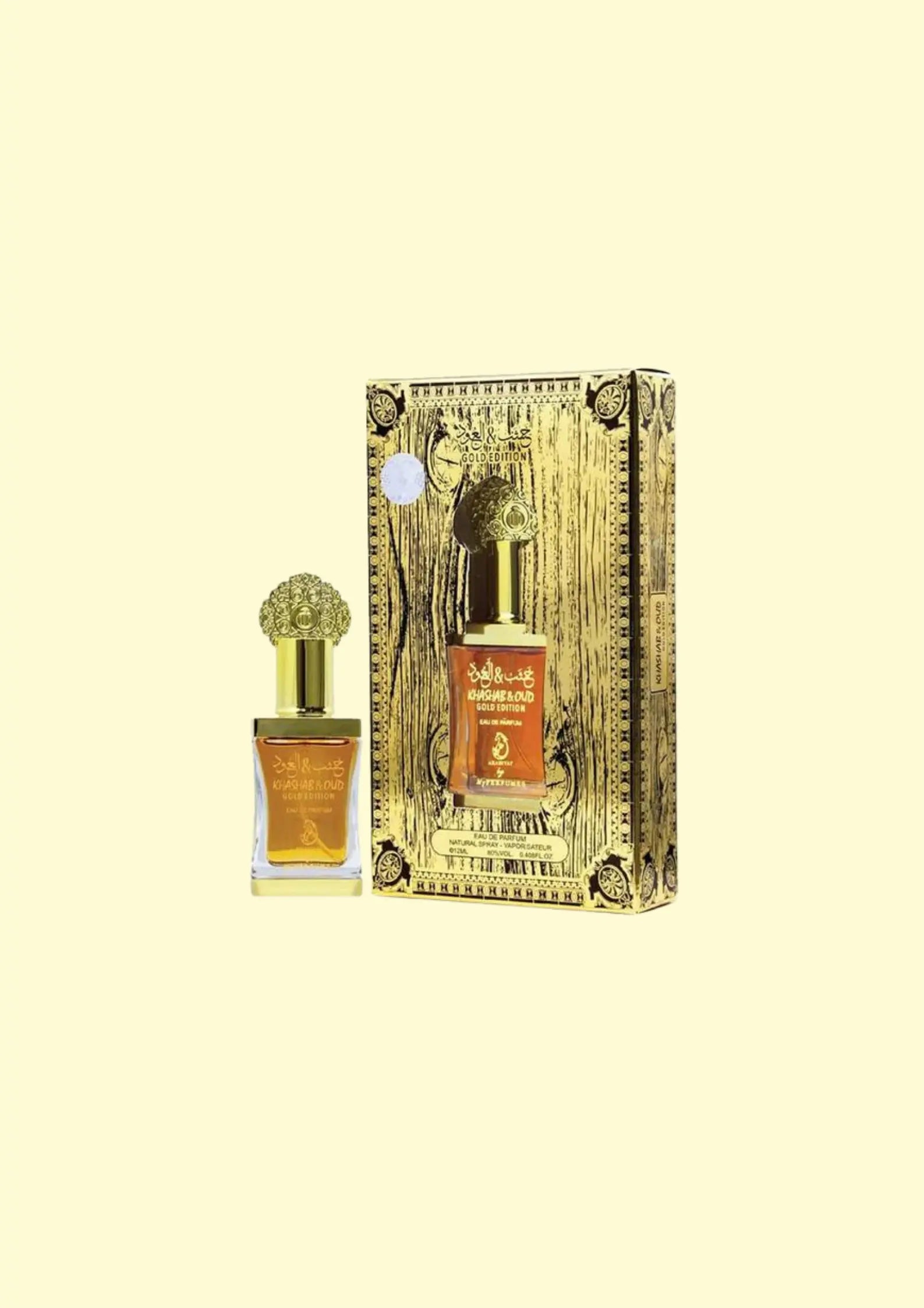 KHASHAB & OUD Gold édition huile parfumée concentrée - My Perfumes 12 ML MY PERFUMES