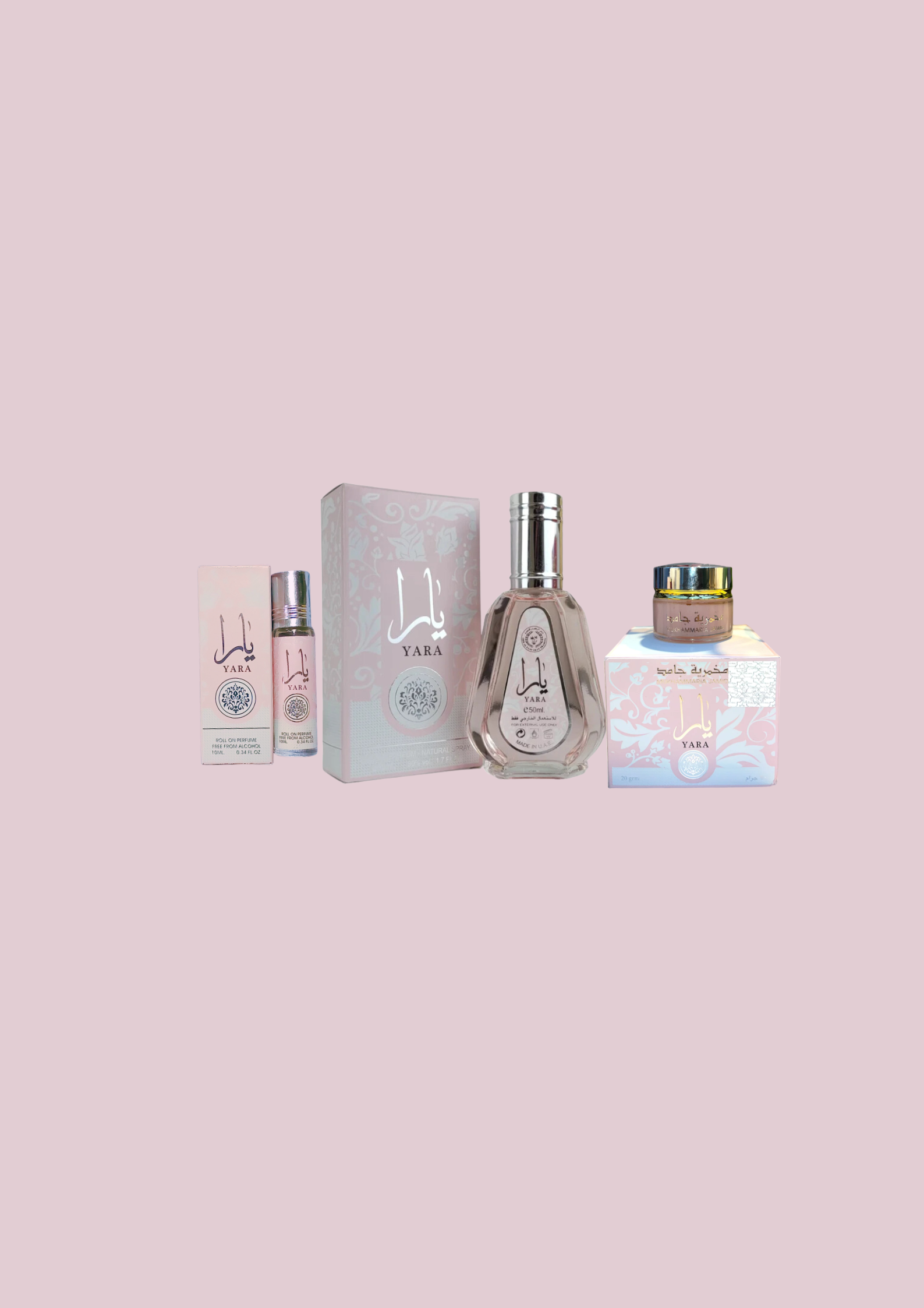 Pack <tc>Yara rose</tc> Lattafa