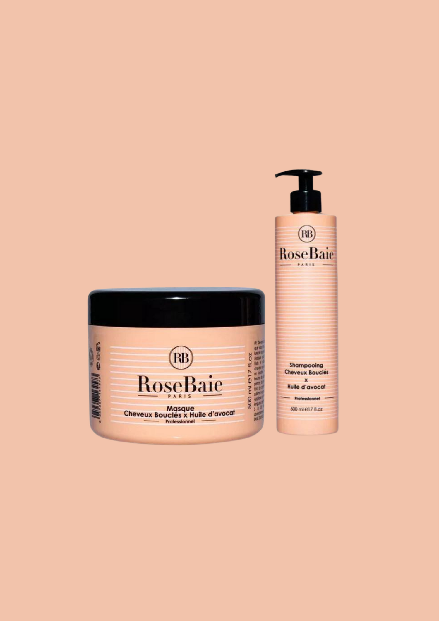 <tc>ROSE BAIE</tc> Avocadoöl - Shampoo und Maske Pack 2x500ml