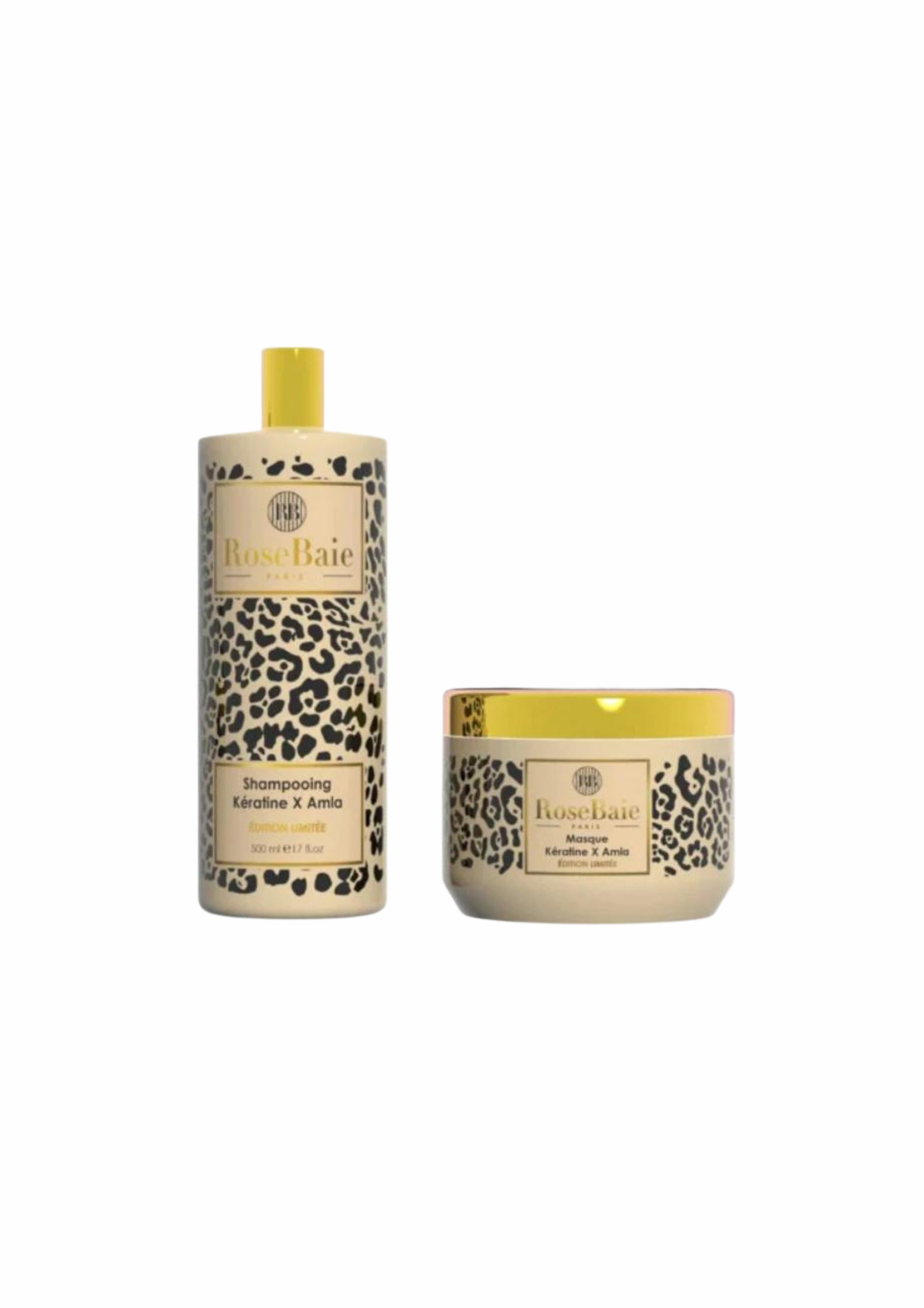 ROSE BAIE Kératine et Amla Pack Shampoing et masque 2x500ml - PDS SHOP