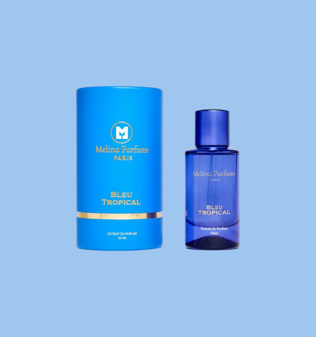Extrait de parfum BLEU TROPICAL Collection Melina Parfums 50 ML - PDS SHOP