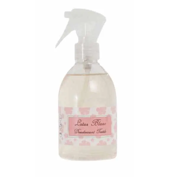 Désodorisant textile Lotus Blanc 250ml – Mosco Paris - Parfums des sables