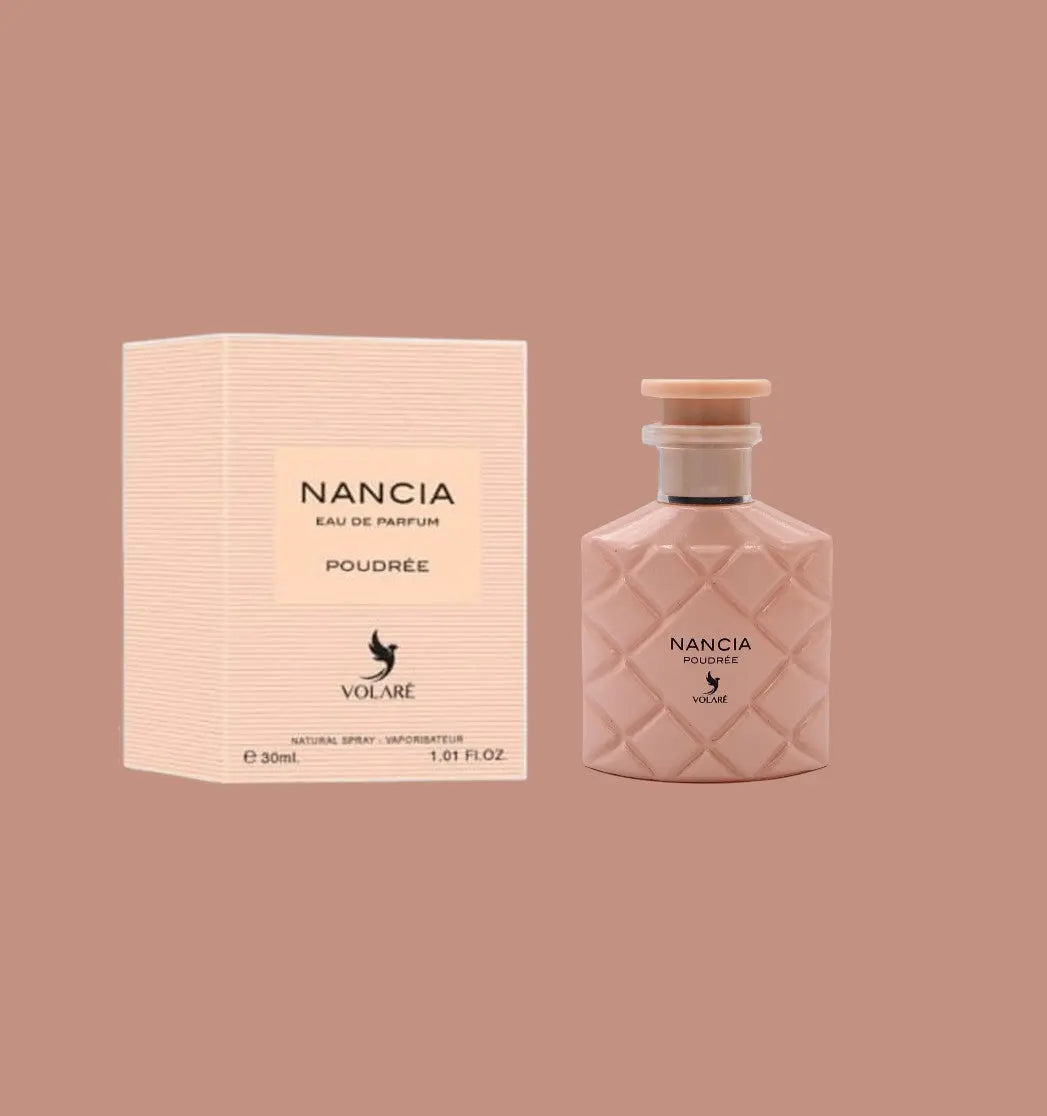 Eau de Parfum Nancia Poudrée - Volaré 30 ML Inspiration : Poudrée - Narciso Rodriguez