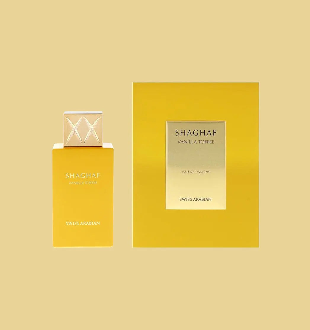 Eau de Parfum SHAGHAF Vanilla Toffee - Swiss Arabian 75 ML Swiss Arabian