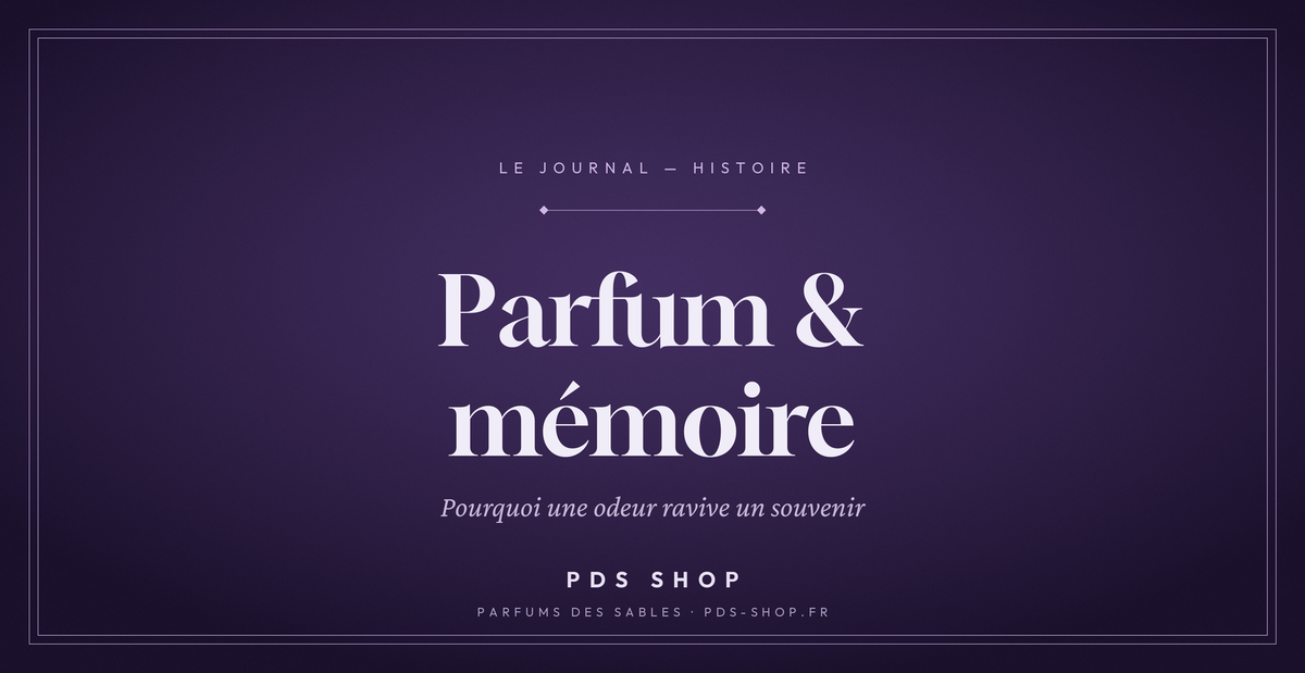 Parfum et mémoire : pourquoi une odeur ravive un souvenir