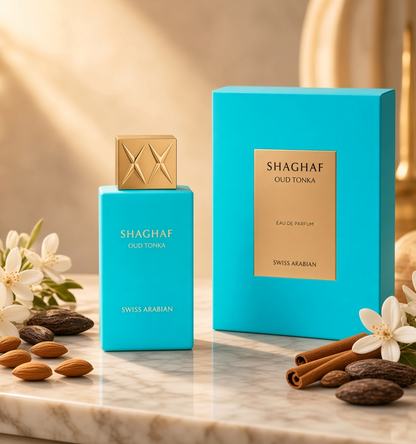 Eau de Parfum SHAGHAF Oud Tonka - Swiss Arabian 75 ML