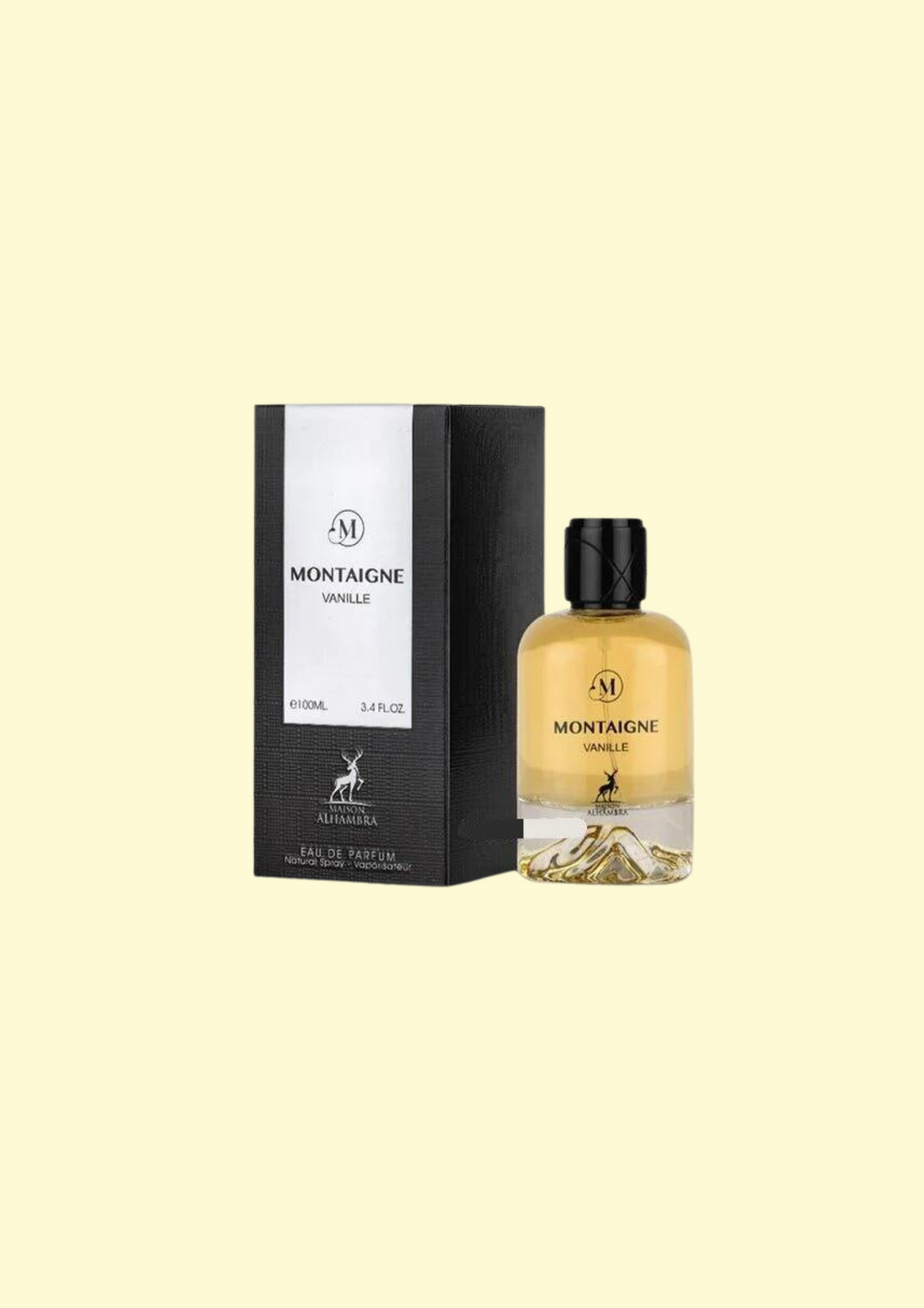 <tc>Eau de parfum</tc> <tc>Montaigne Vanille</tc> - <tc>Maison Alhambra</tc> 100 ML
