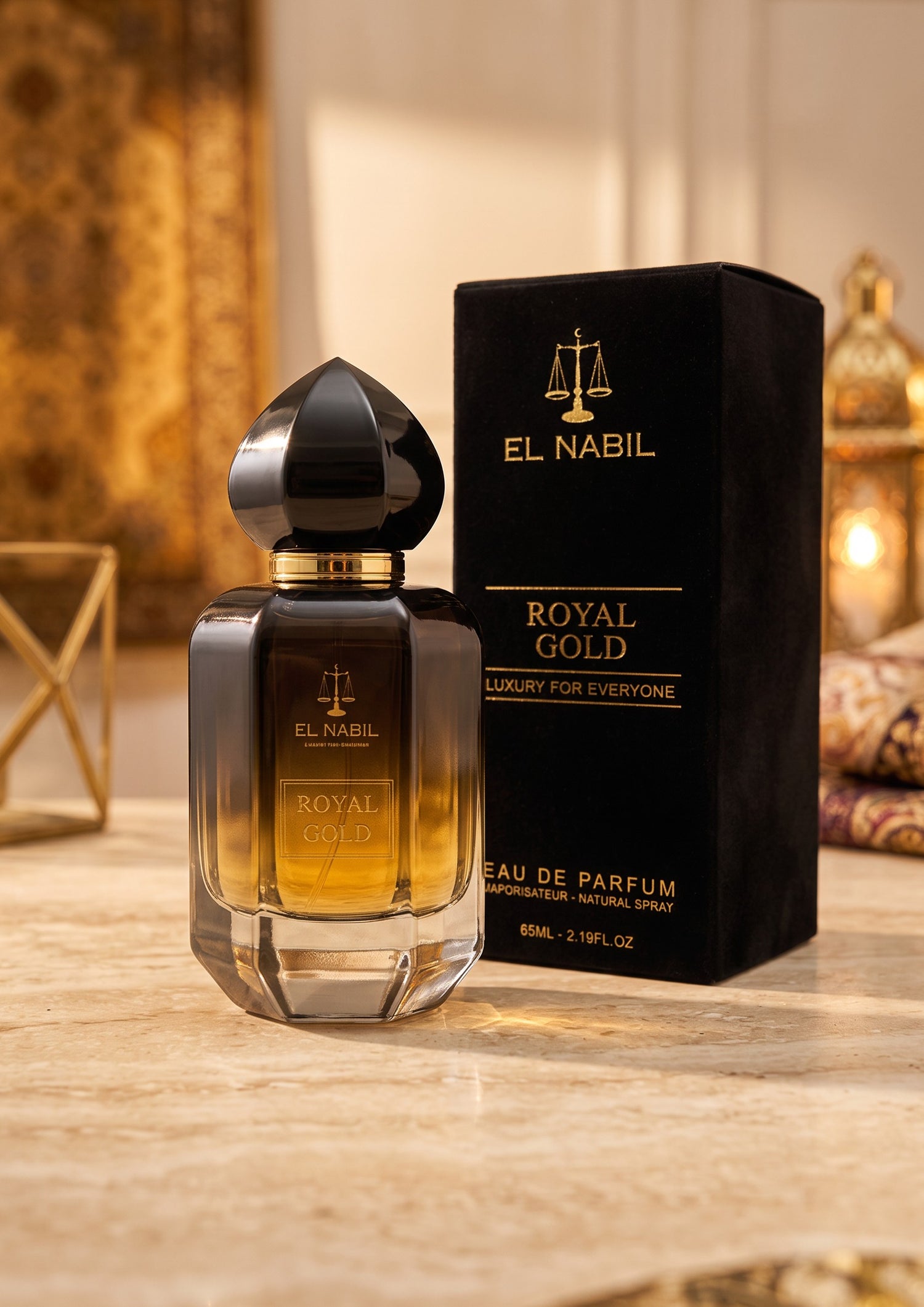 <tc>Eau de Parfum</tc> <tc>Royal Gold</tc> - El Nabil 65 ML