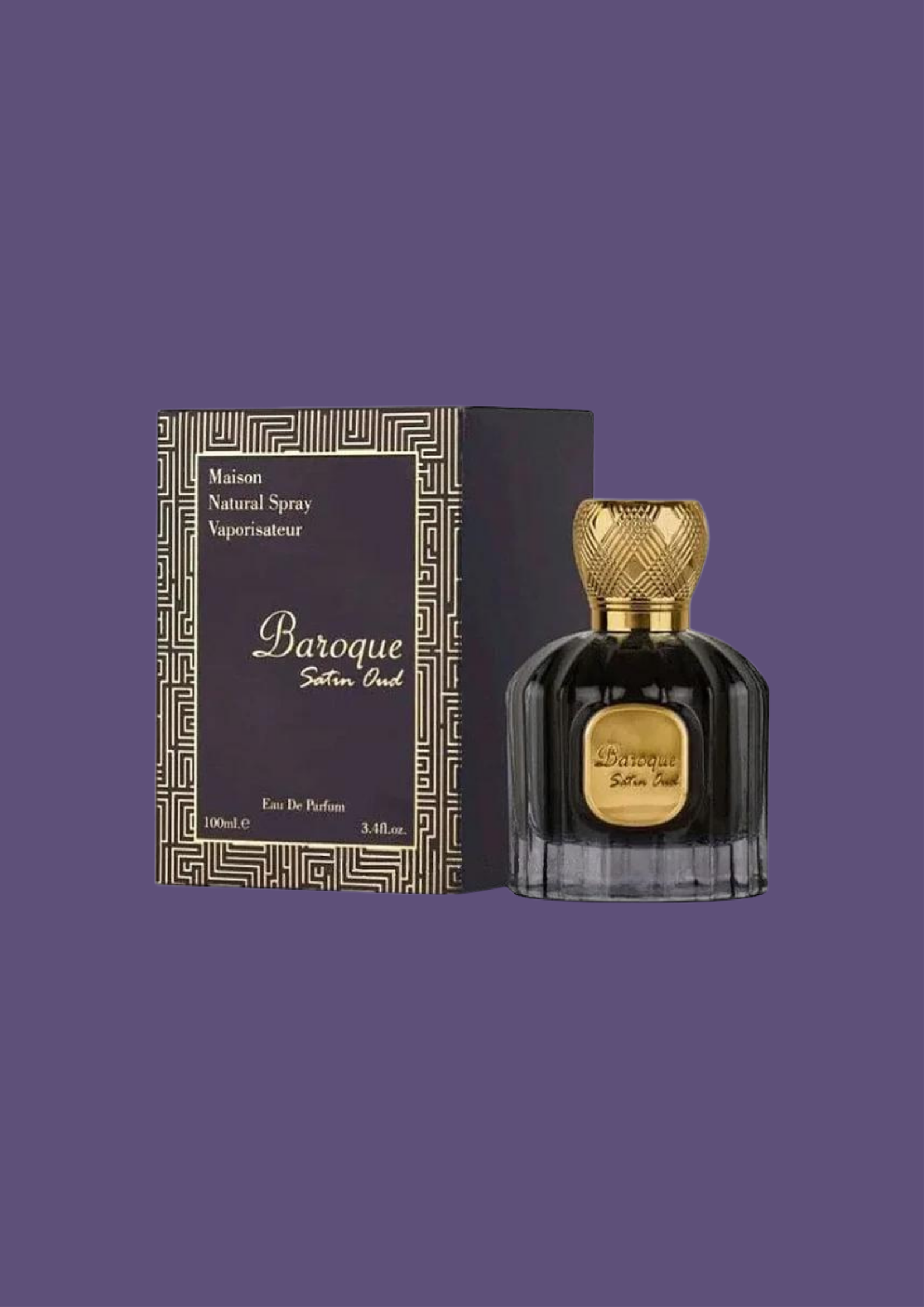 Eau de parfum Baroque satin oud - Maison Alhambra 100 ML