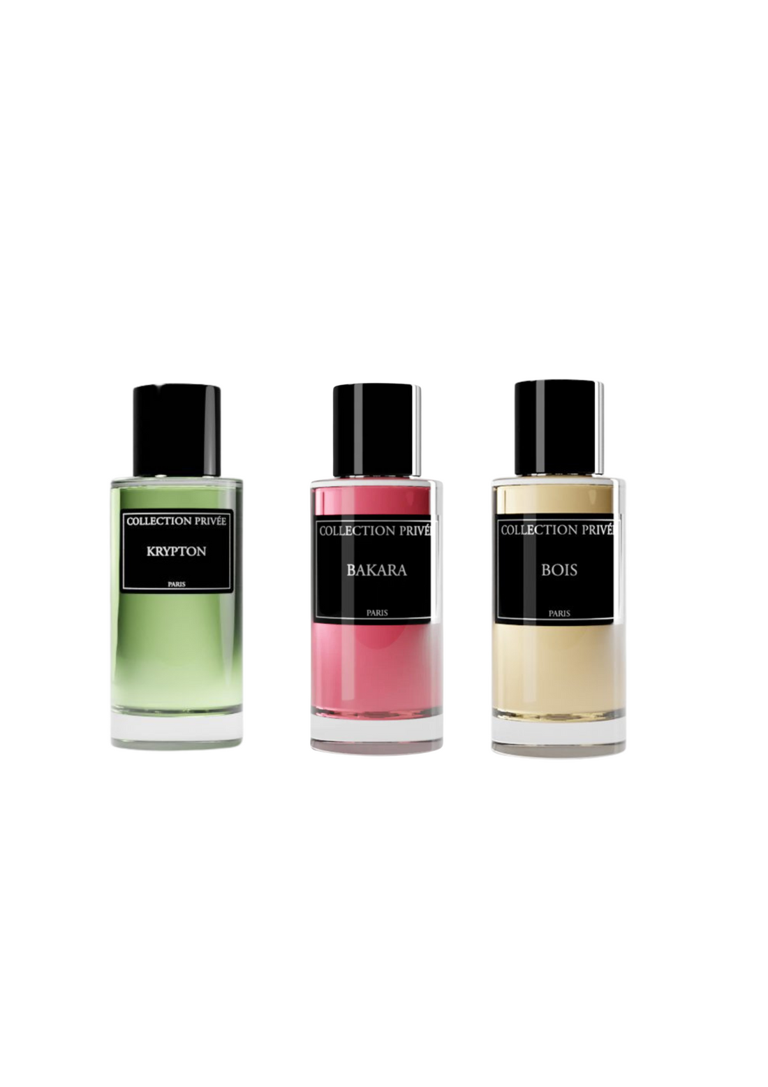 Herrenpaket 3 Parfüme aus der Privatkollektion: Bakara - <tc>Bois</tc> - Krypton