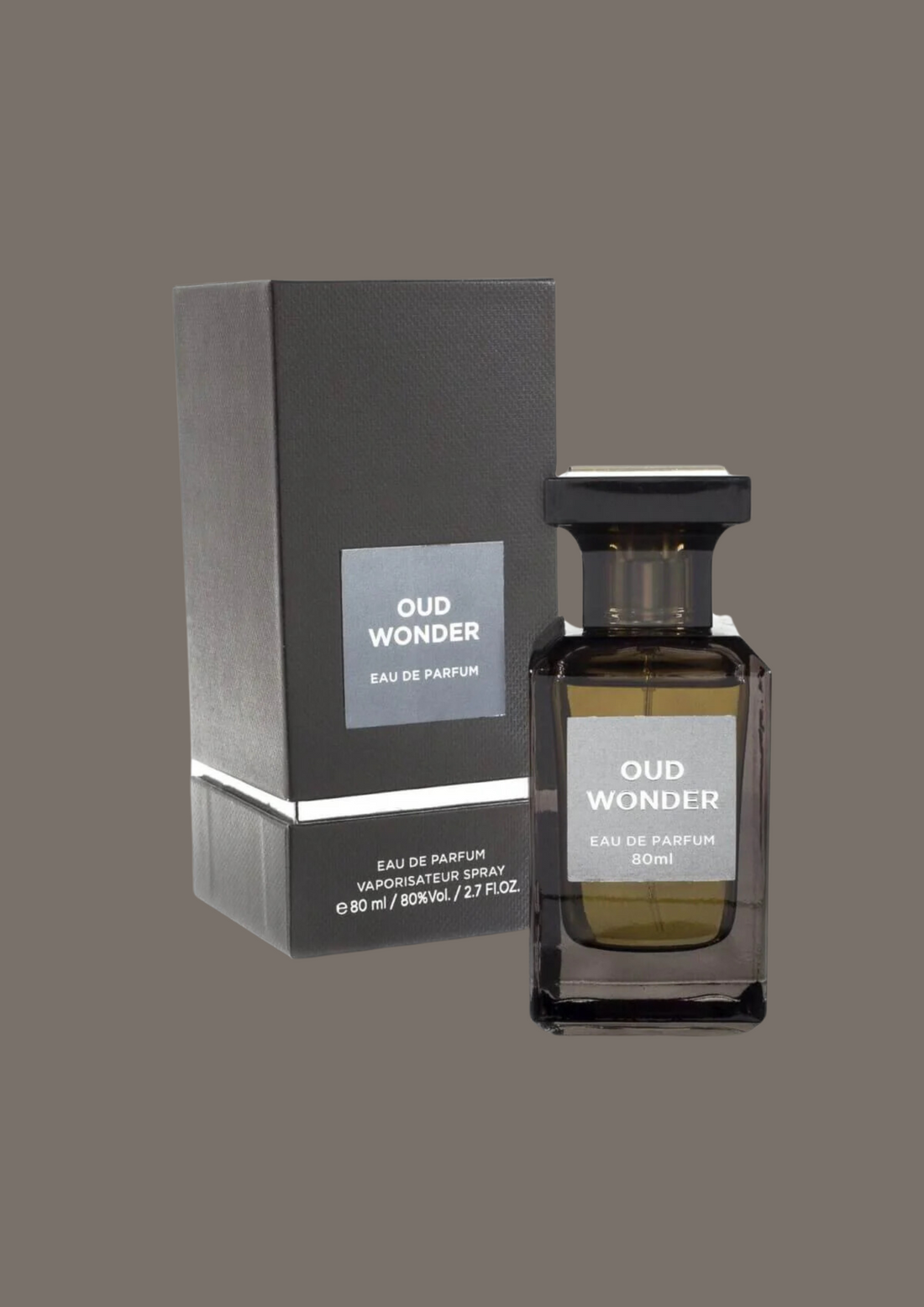 Eau de Parfum Oud Wonder - Fragrance World 80 ML