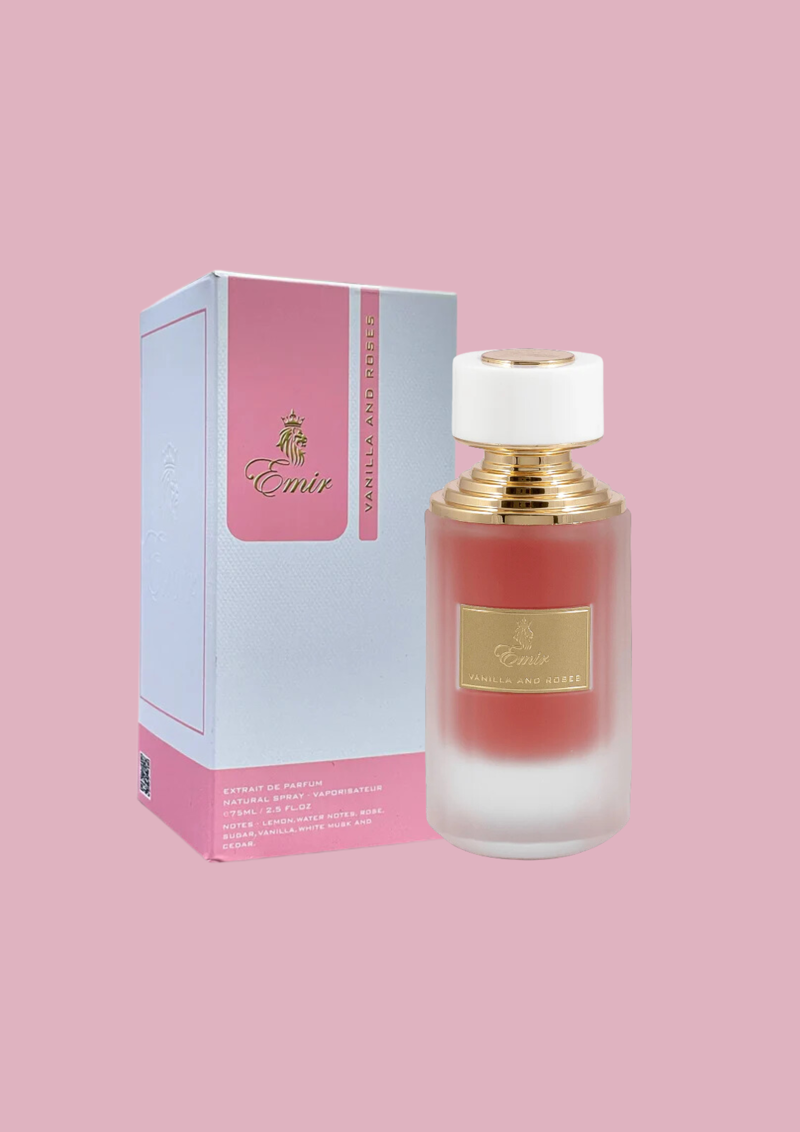 &lt;tc&gt;Extrait de Parfum&lt;/tc&gt; &lt;tc&gt;Vanilla and Rose&lt;/tc&gt; - Emir 75 ML