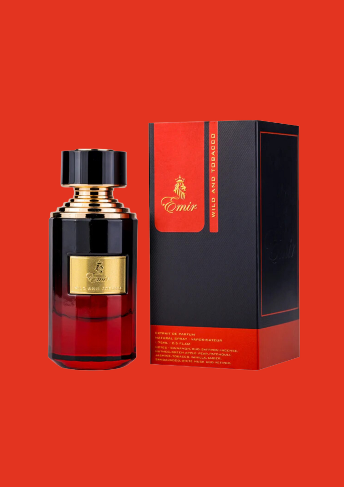 <tc>Extrait de Parfum</tc> <tc>Wild and Tobacco</tc> - Emir 75 ML