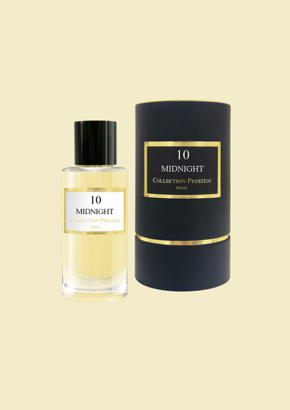 Eau de Parfum Midnight N°10 - Collection Prestige Paris 50 ML