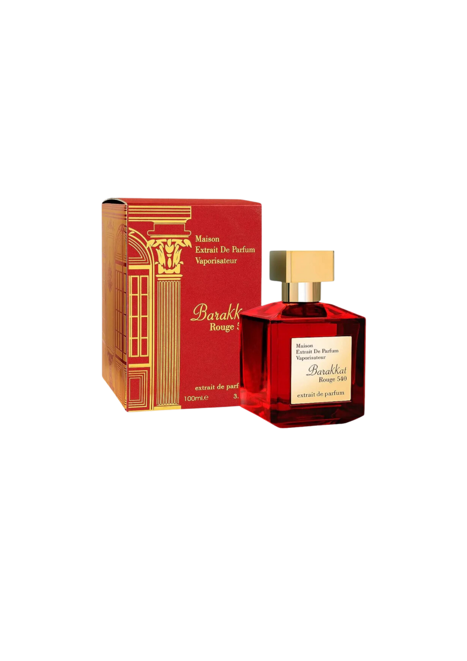 Eau de Parfum Barakkat Rouge 540 - Fragrance World 100 ML