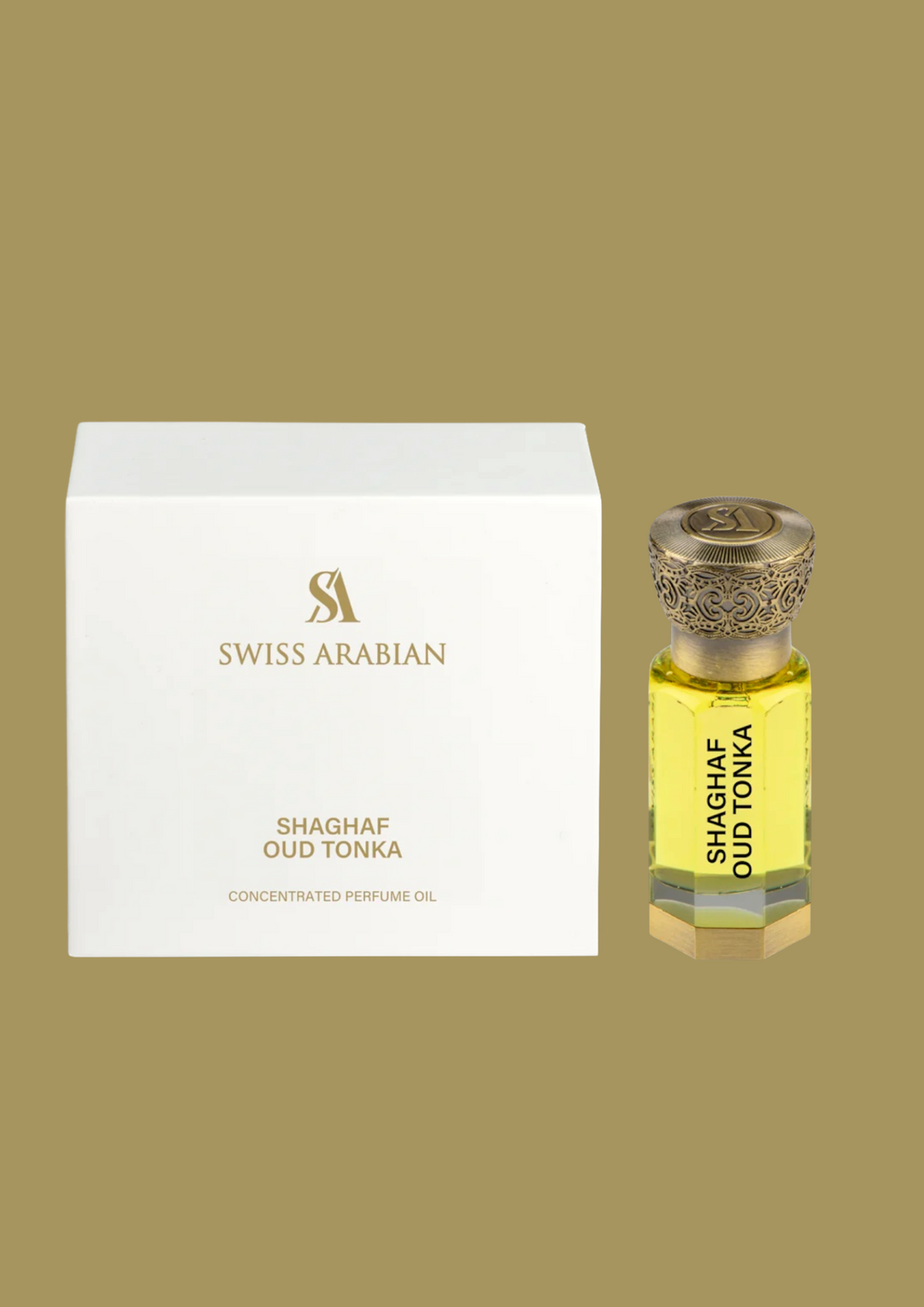Huile Parfumé OUD TONKA - Swiss Arabian 12 ML