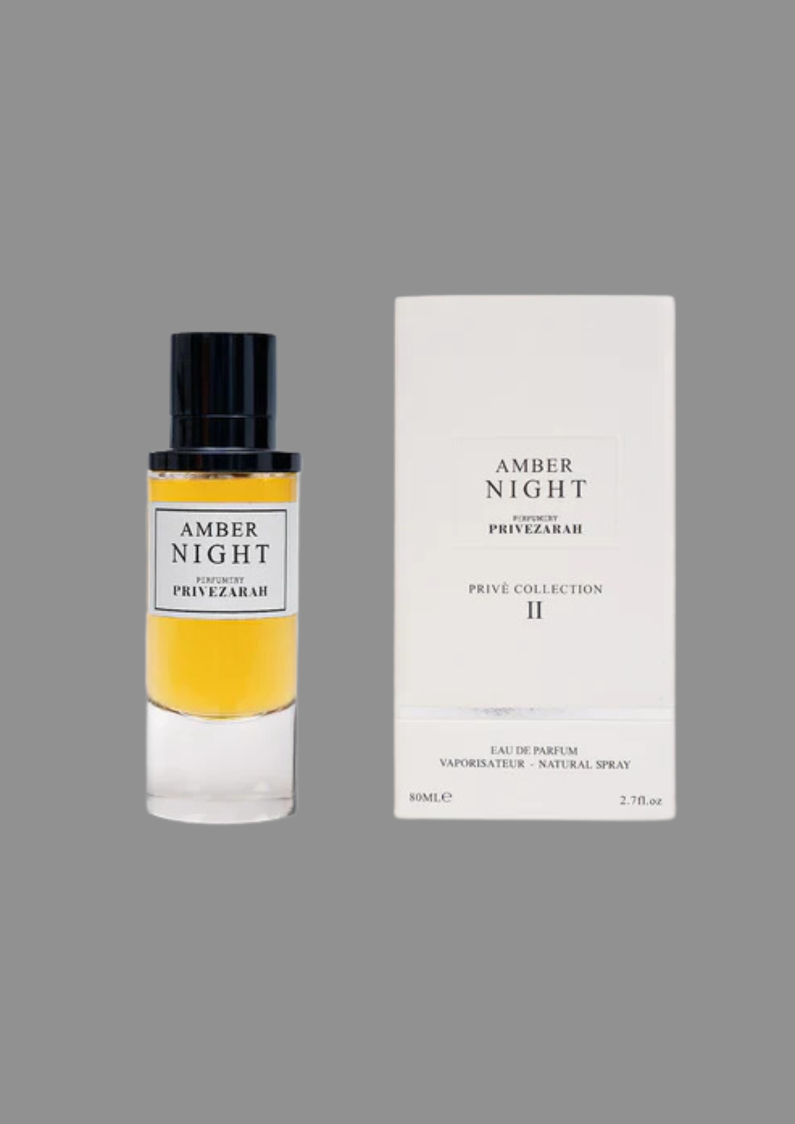 Eau de Parfum Amber Night - Privezarah 80 ML