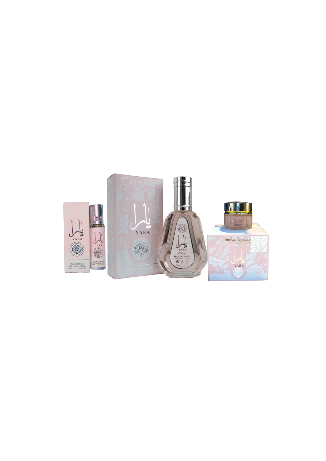 Pack <tc>Yara rose</tc> Lattafa