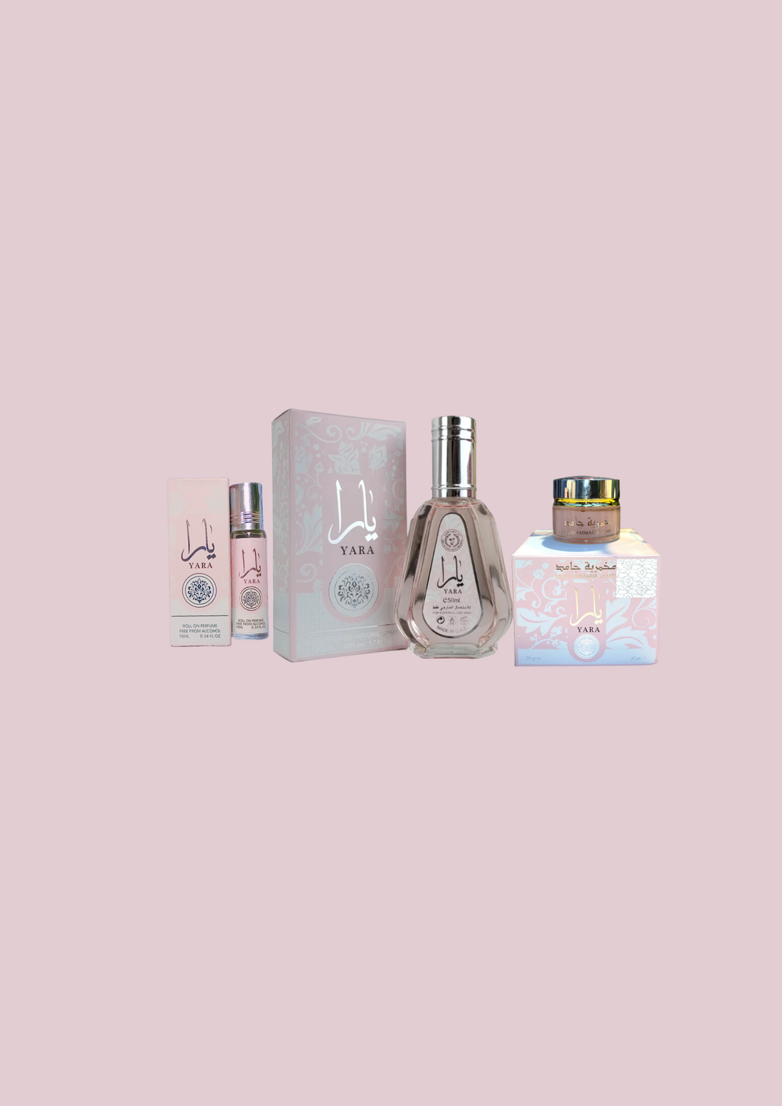 Pack <tc>Yara rose</tc> Lattafa