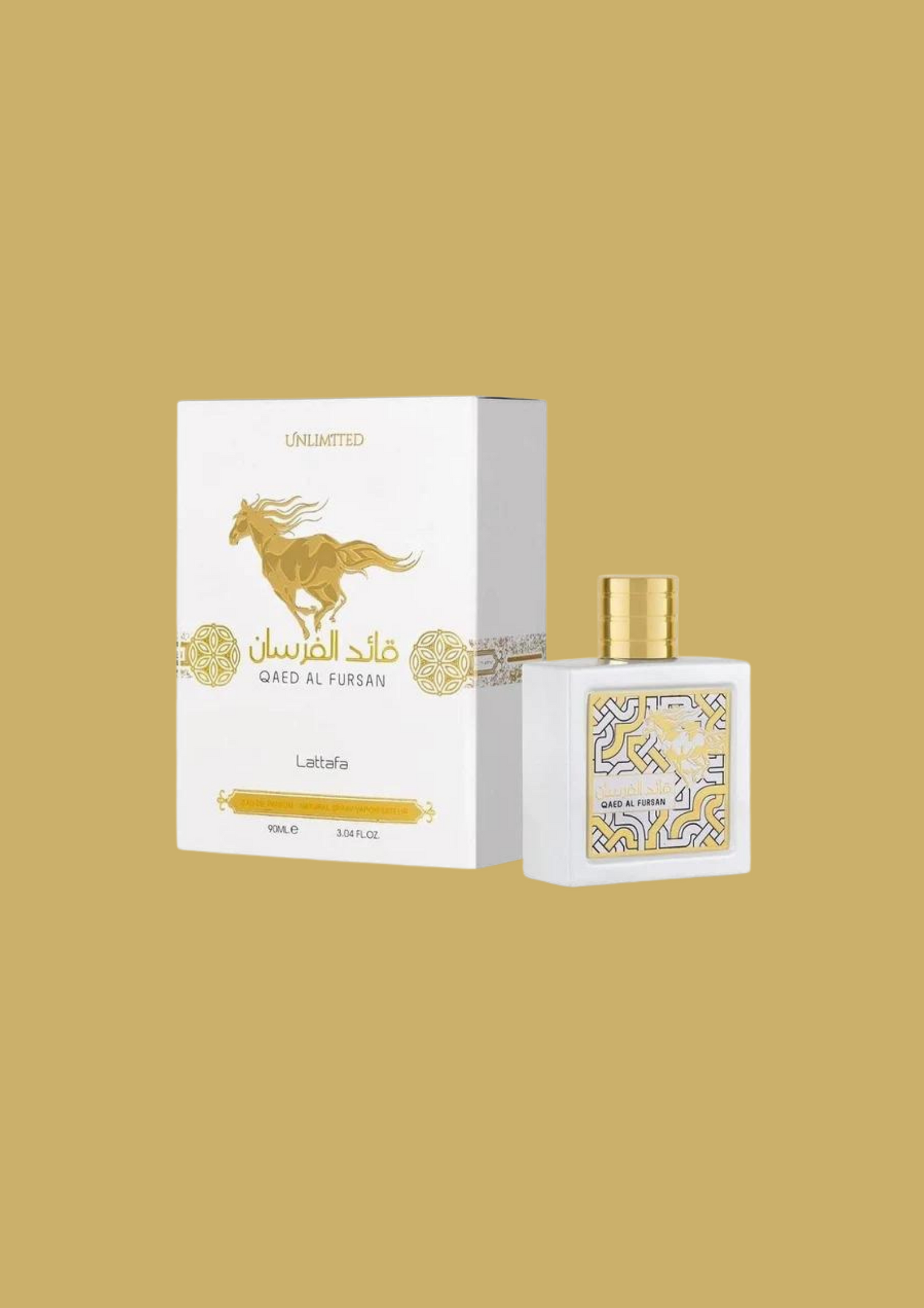 &lt;tc&gt;Eau de Parfum&lt;/tc&gt; &lt;tc&gt;Qaed al fursan white&lt;/tc&gt; - Lattafa 90 ML