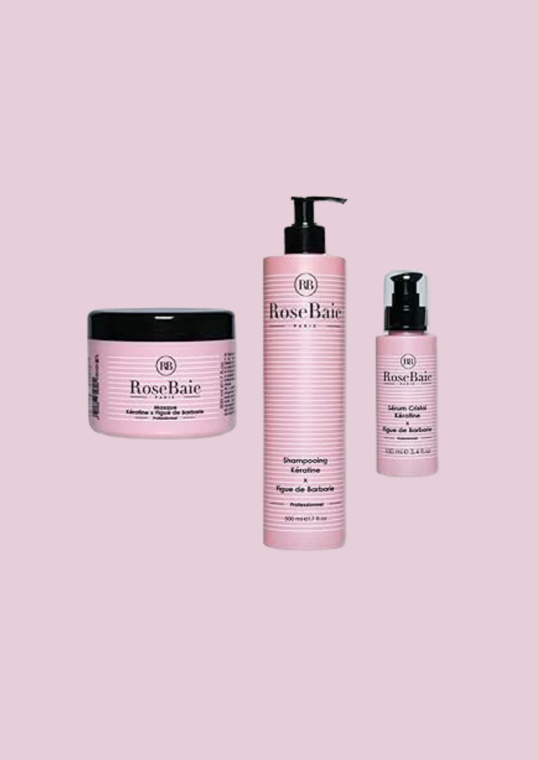 <tc>ROSE BAIE</tc> - Kaktusfeigen-Trio-Shampoo, Maske und Serum