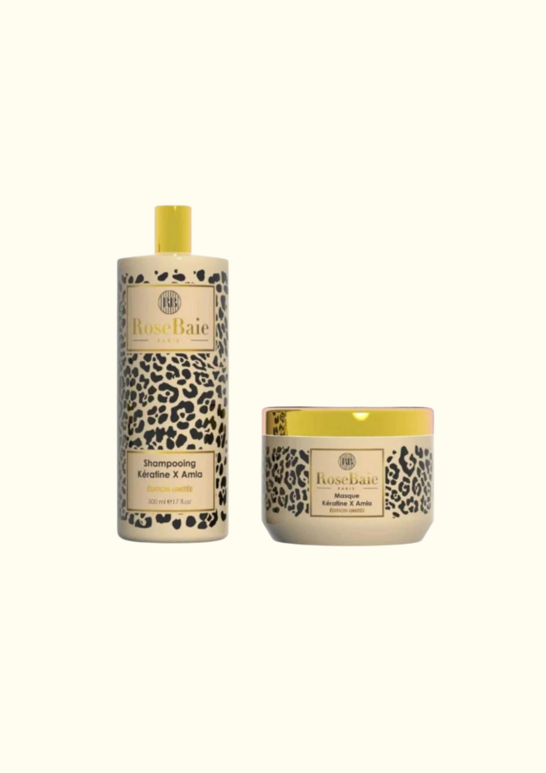 <tc>ROSE BAIE</tc> Keratin und Amla - Shampoo- und Maskenpaket 2x500ml