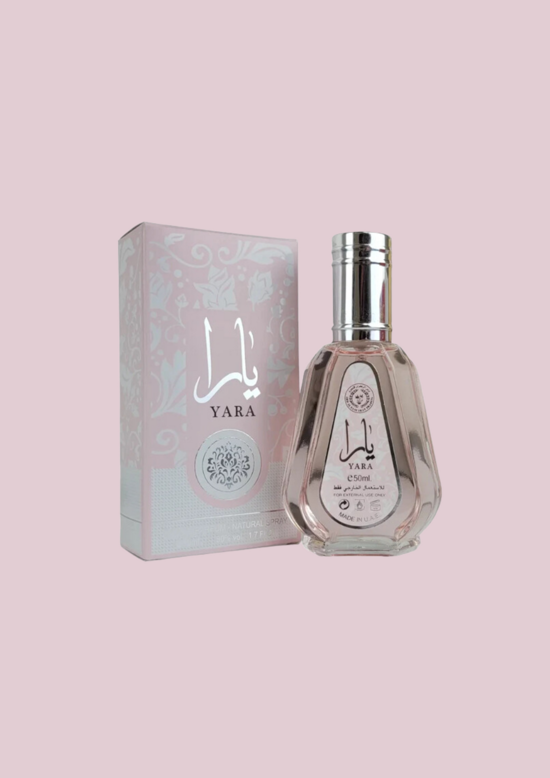 <tc>Eau de parfum</tc> <tc>Yara rose</tc>  - Lattafa 50 ML