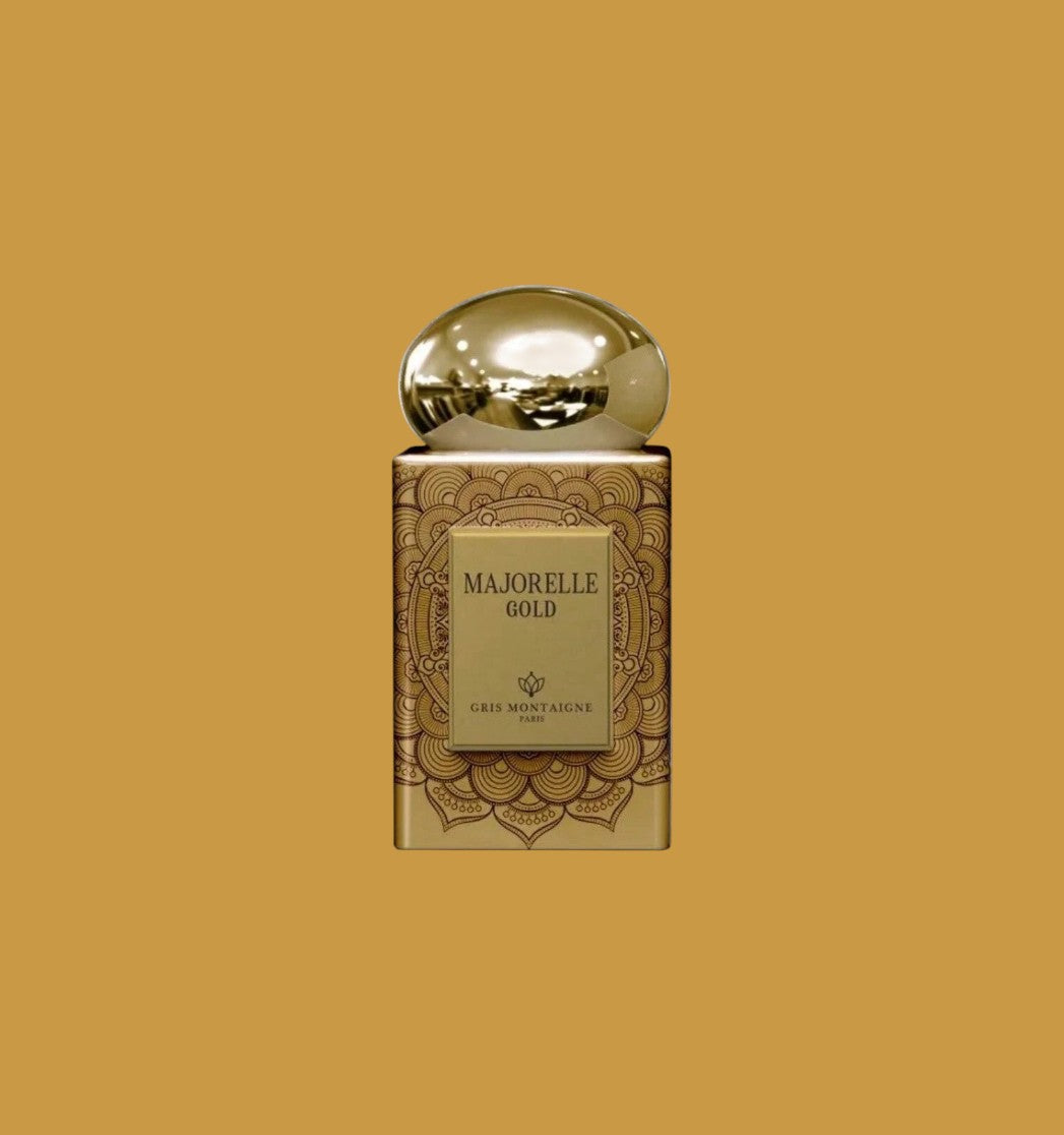 Extrait de parfum Majorelle Gold – Gris Montaigne 75 ML