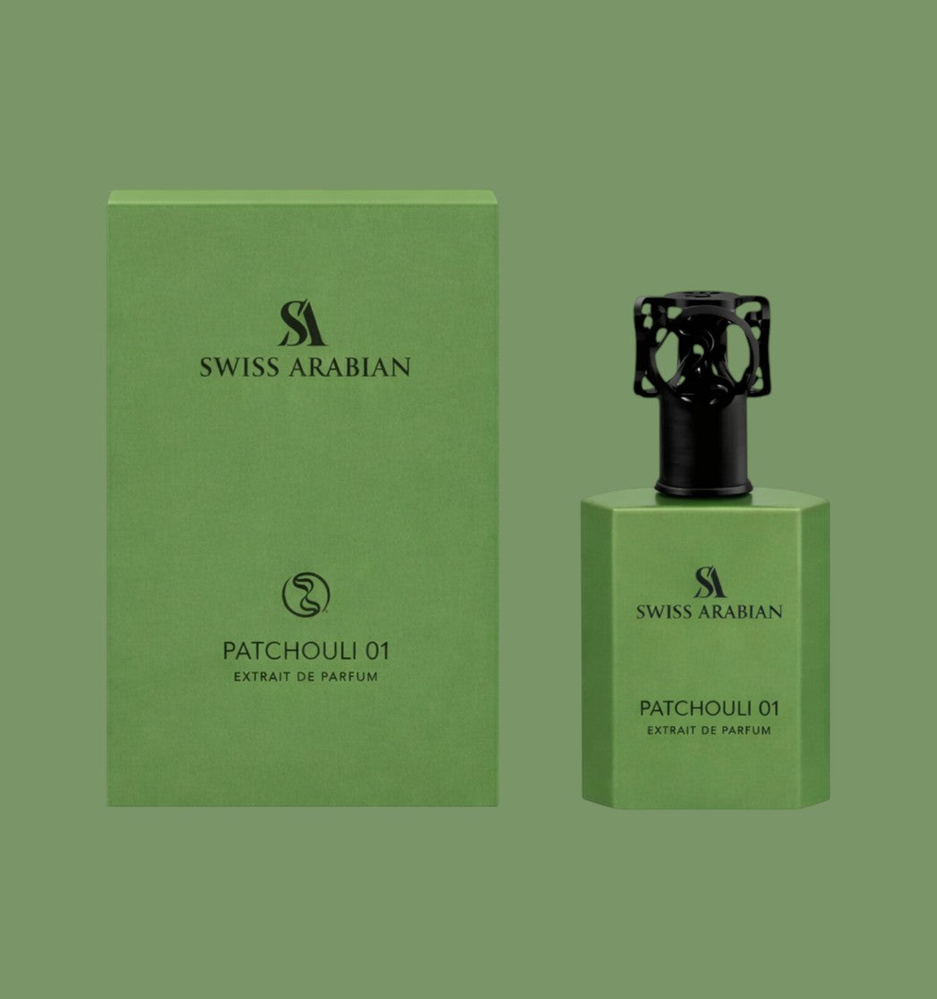 Extrait de Parfum PATCHOULI 01 - Swiss Arabian 50 ML