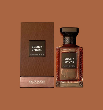 <tc>Eau de Parfum</tc> <tc>Ebony Fume</tc> - <tc>Fragrance World</tc> 80 ML