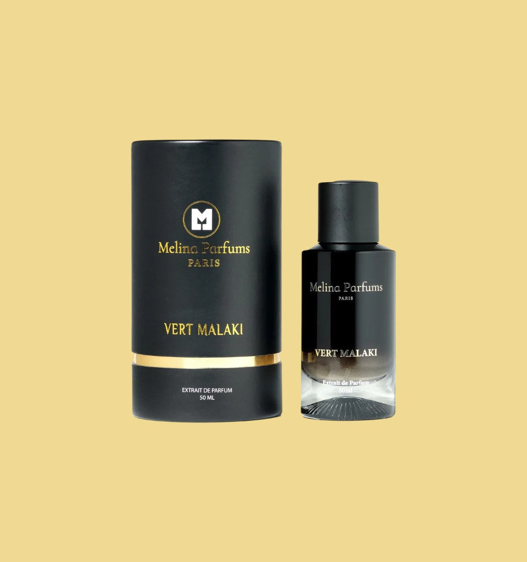 Extrait de parfum VERT MALAKI – Collection Melina Parfums 50 ML